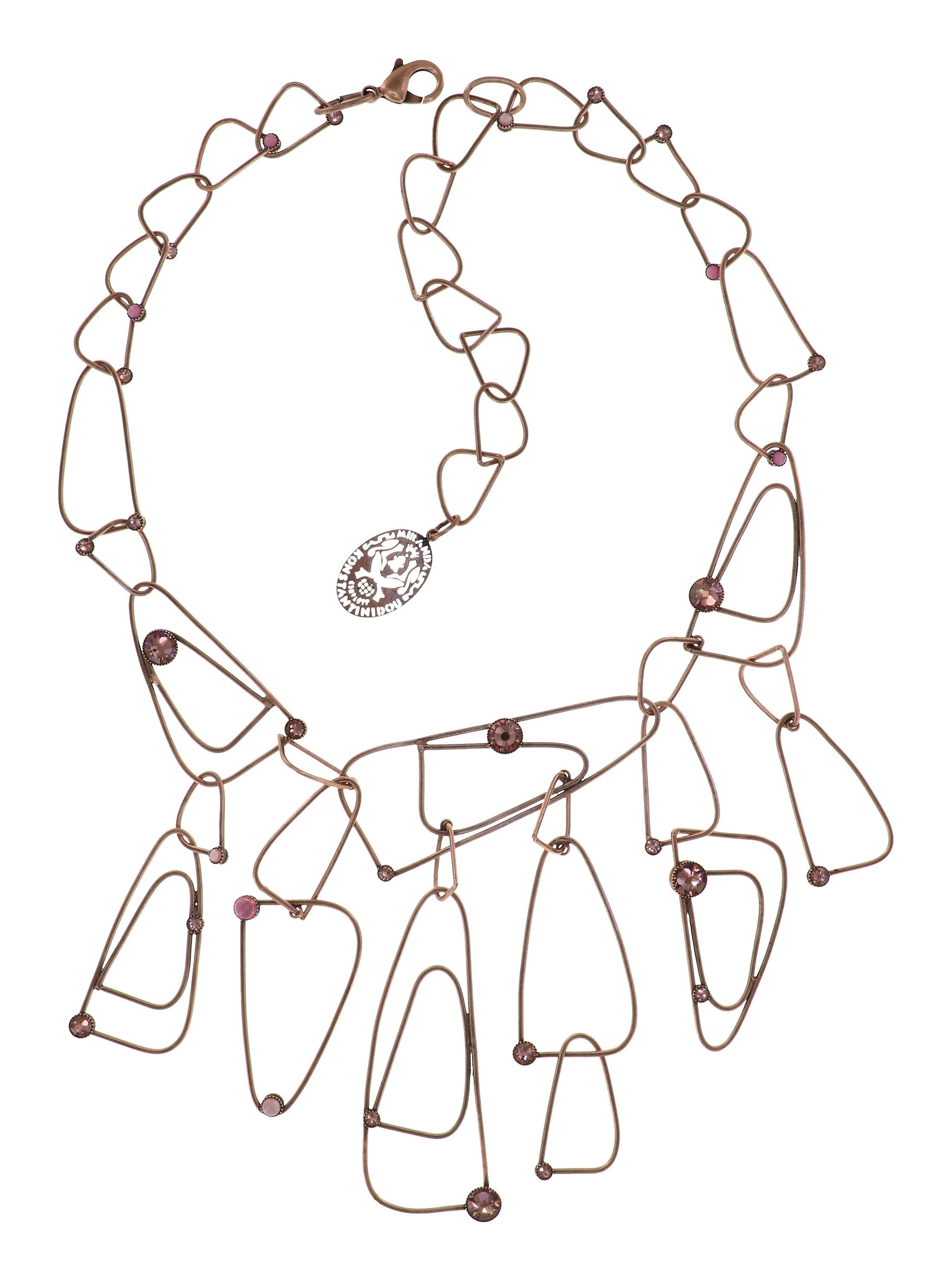 image pour Collier Wireworks Blush And Shine Pink 