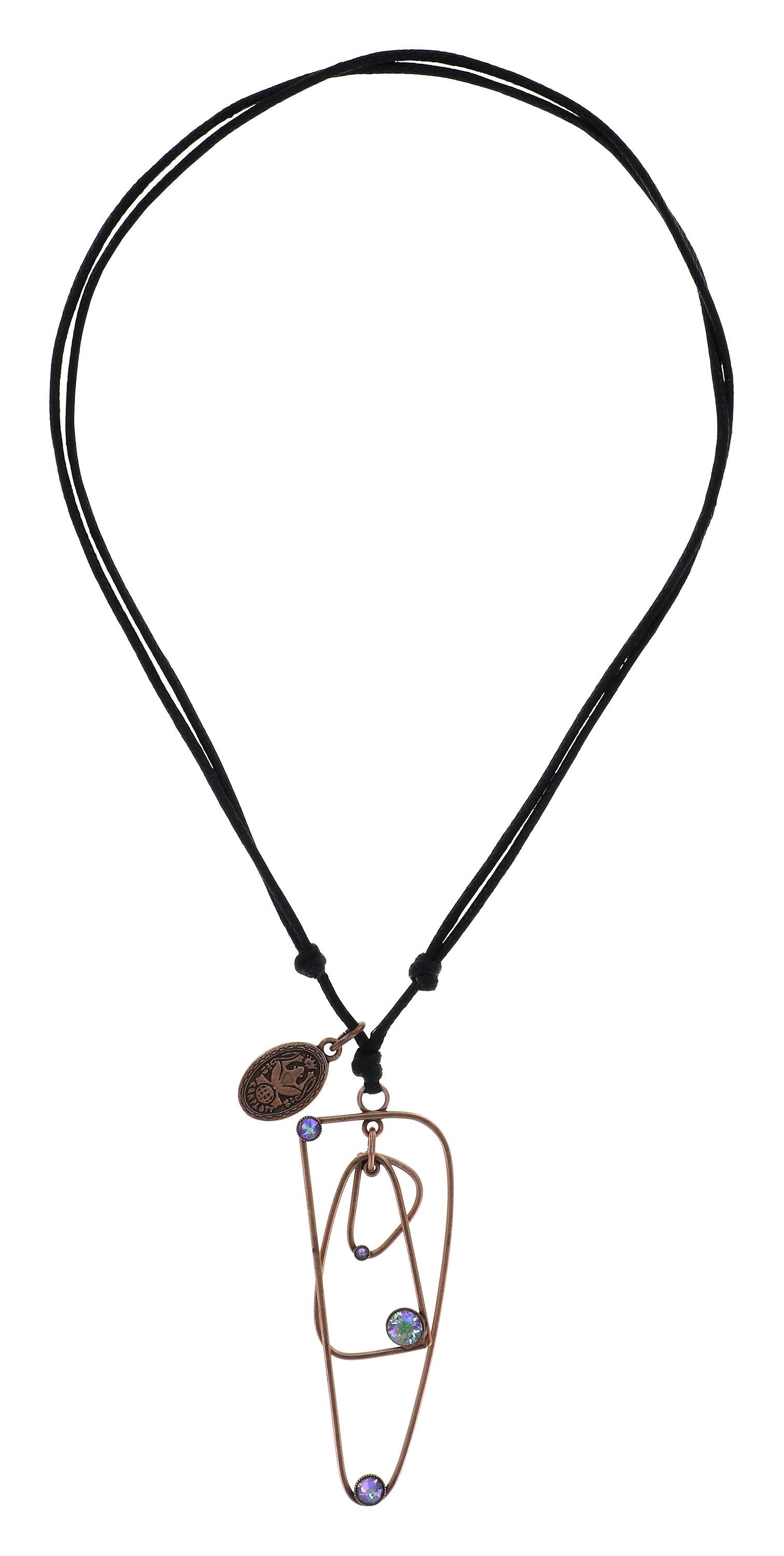 Bild für Kette Knoten Wireworks Paradiesglanz Lila 