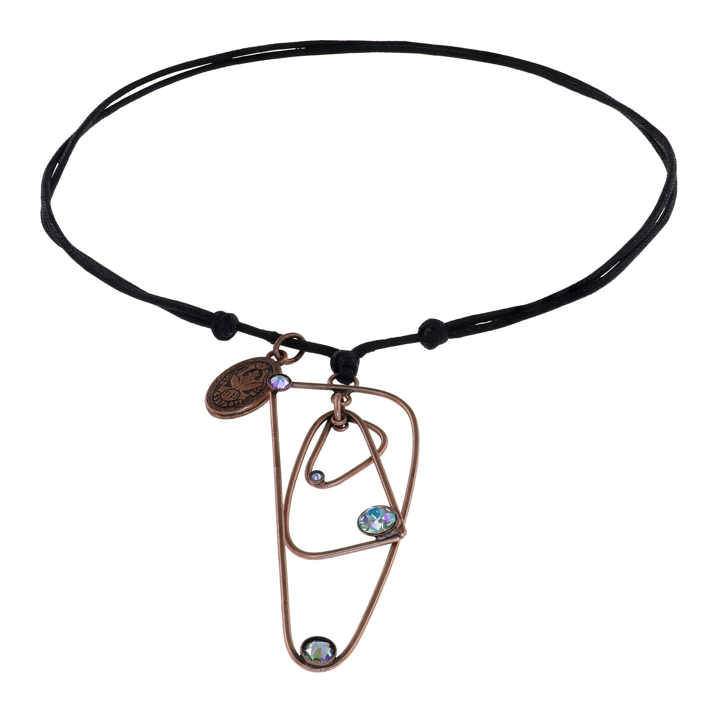 image pour Collier nœud Wireworks Éclat Paradisiaque Lilac 