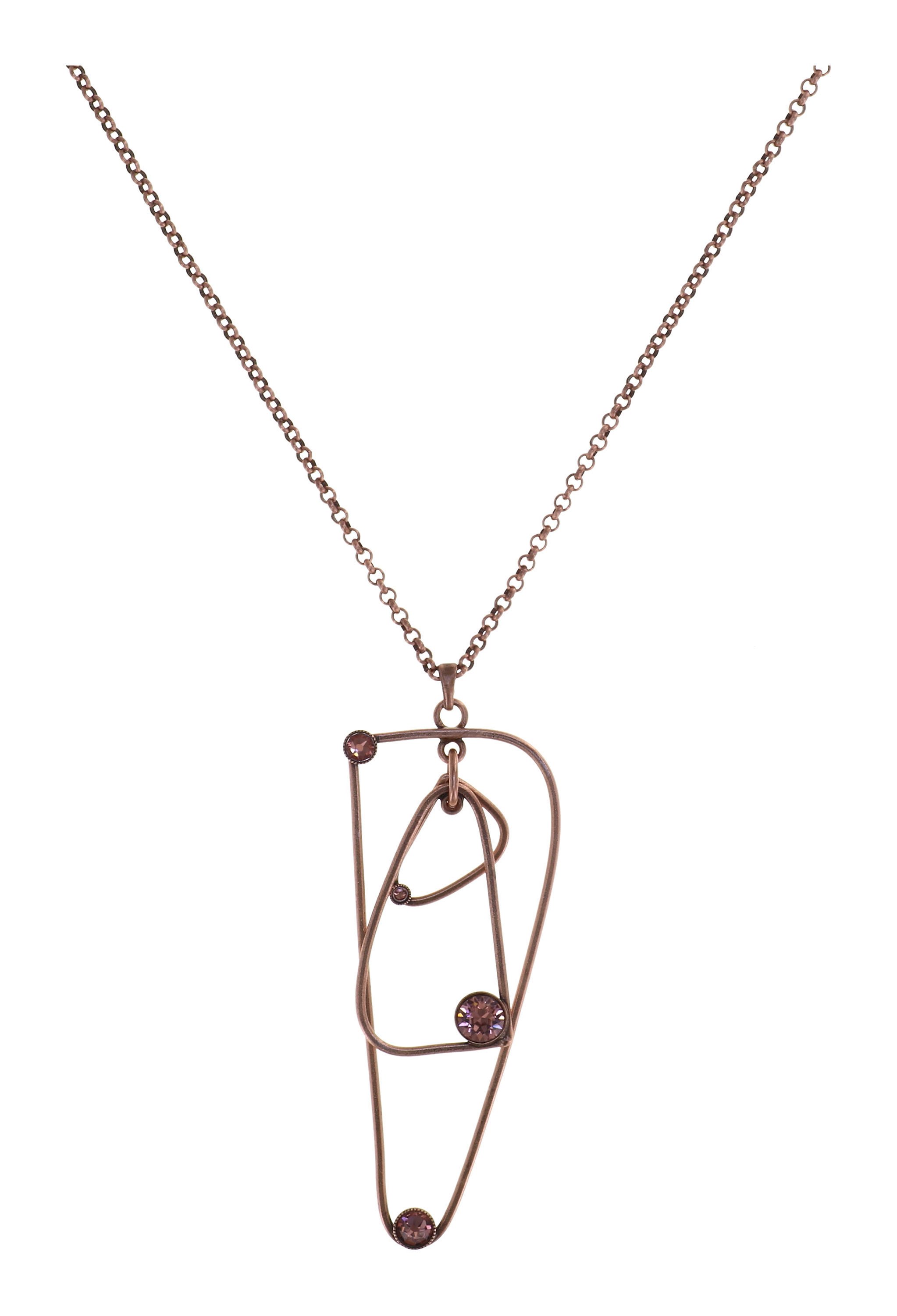 Bild für Halskette hängend (lang) Wireworks Blush And Shine Pink 