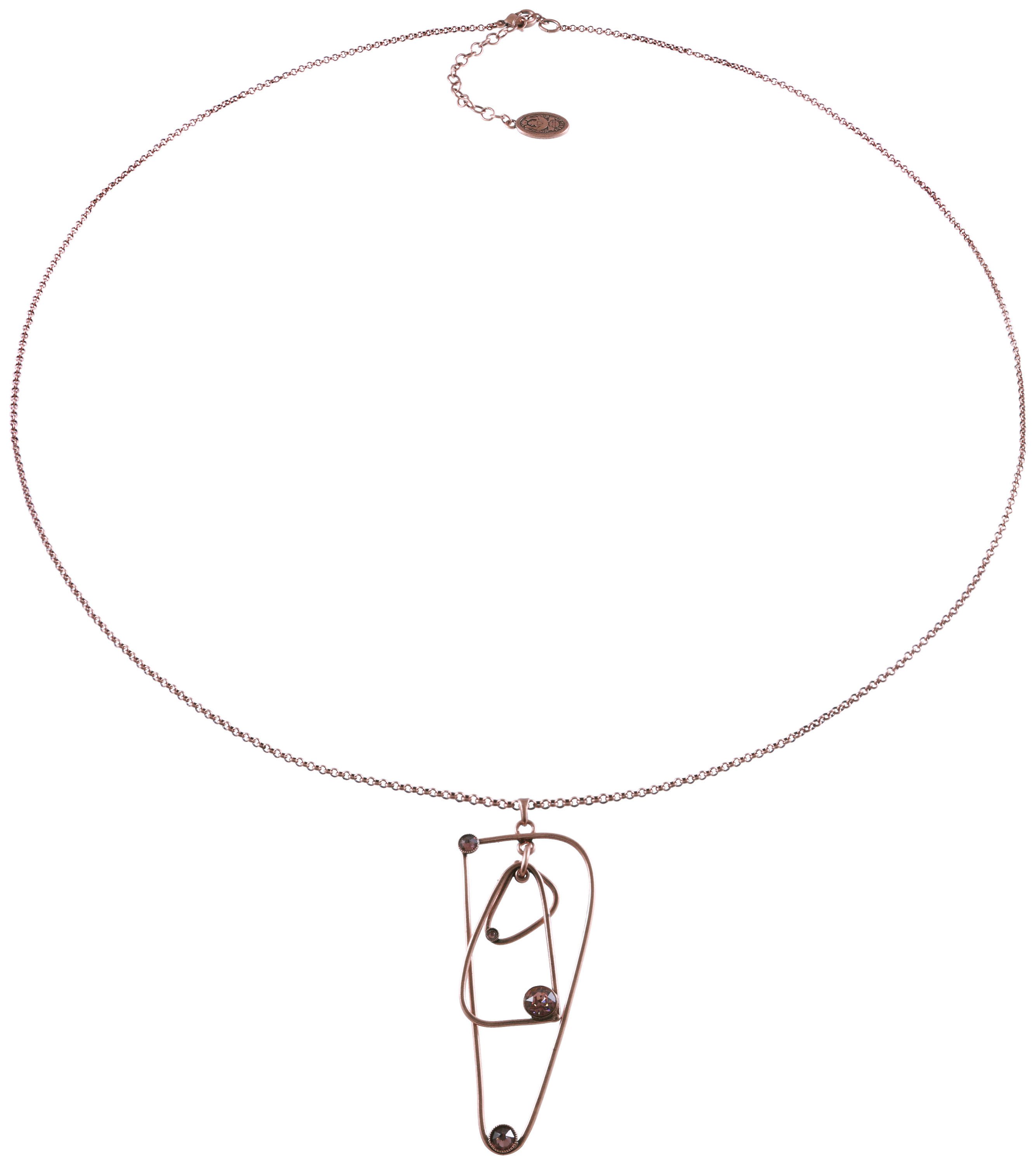 image pour Collier pendant (long) Wireworks Blush And Shine Pink 