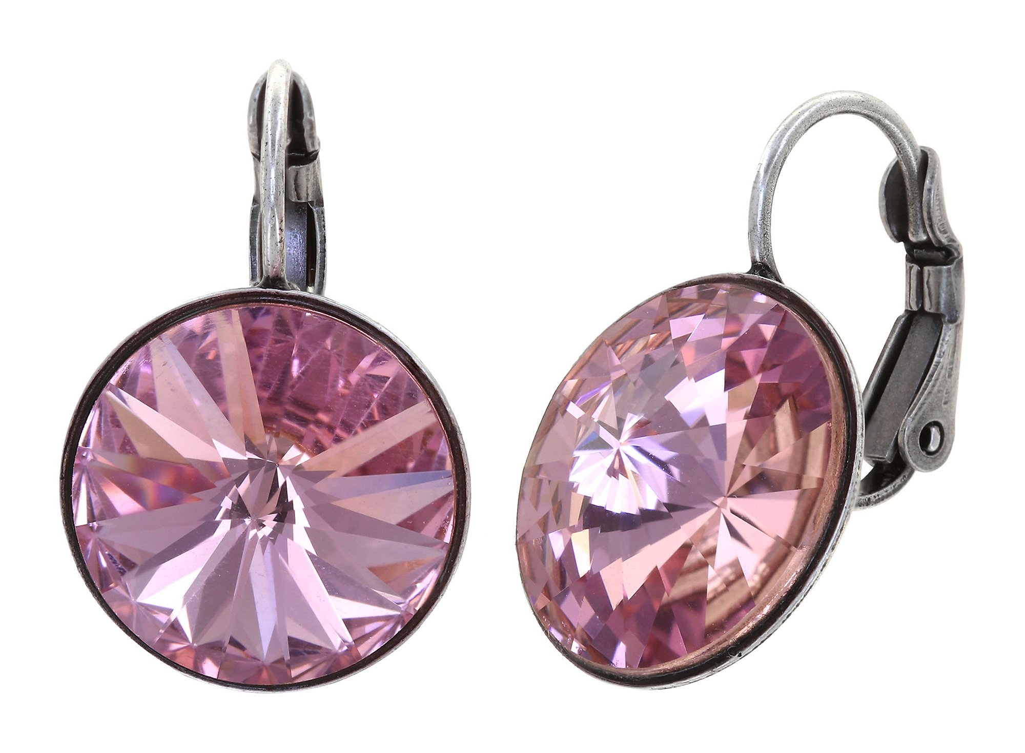 image for Earring Eurowire Rivoli Pink light rose 