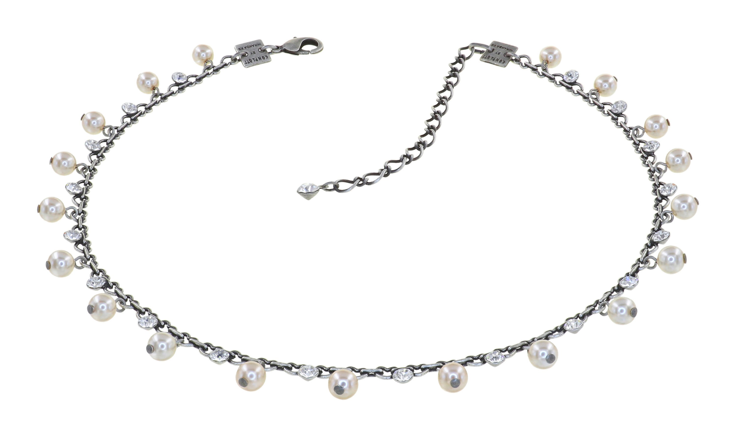 image pour Collier Pearl Shadow Blanc crystal 