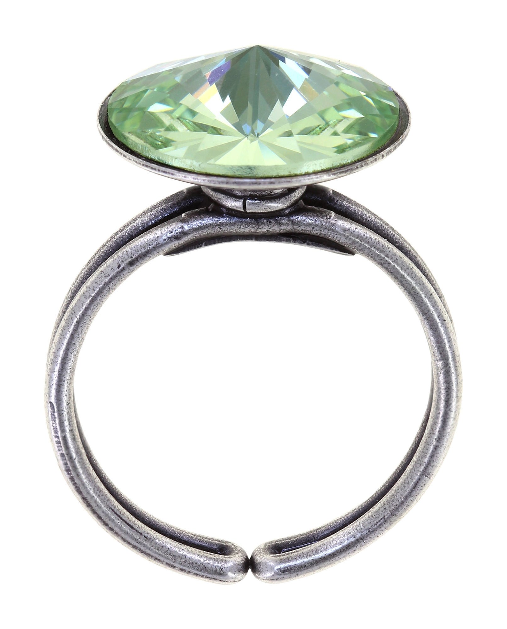 image pour Anneau Rivoli Vert Clair chrysolite 