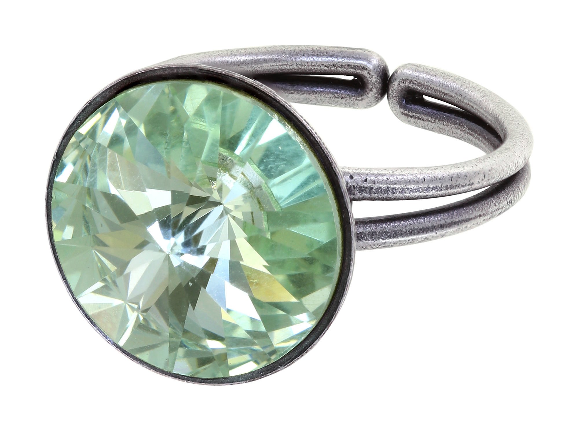 Bild für Ring Rivoli Hellgrün Chrysolit 