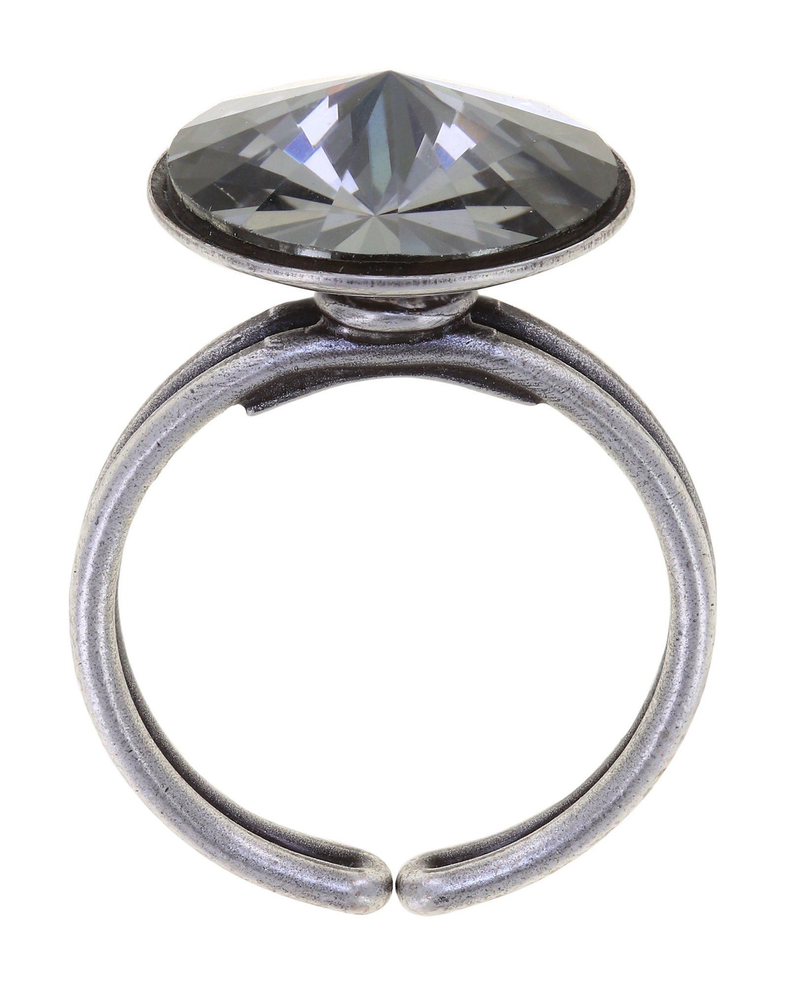 Bild für Ring Rivoli Grau crystal night fall 14mm