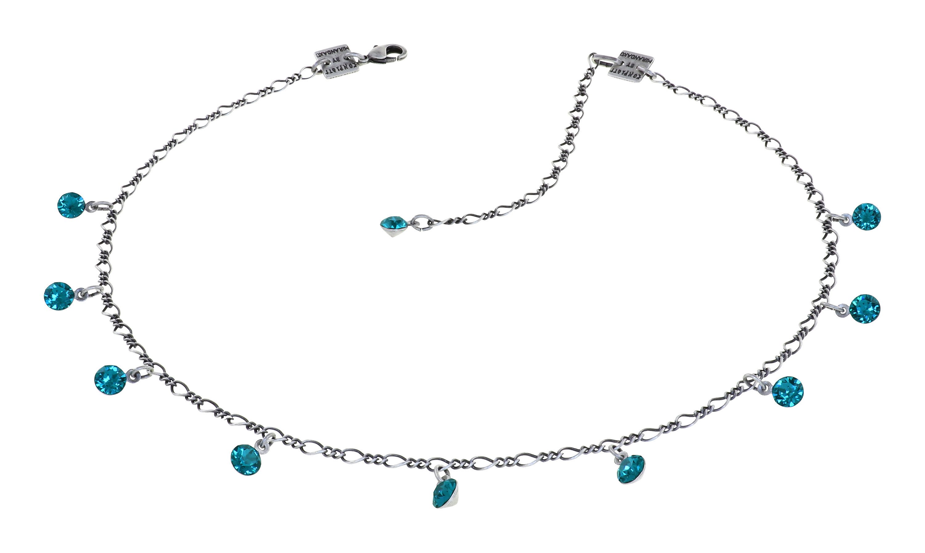 image pour Collier Tutui Collection Vert blue zircon SS 24