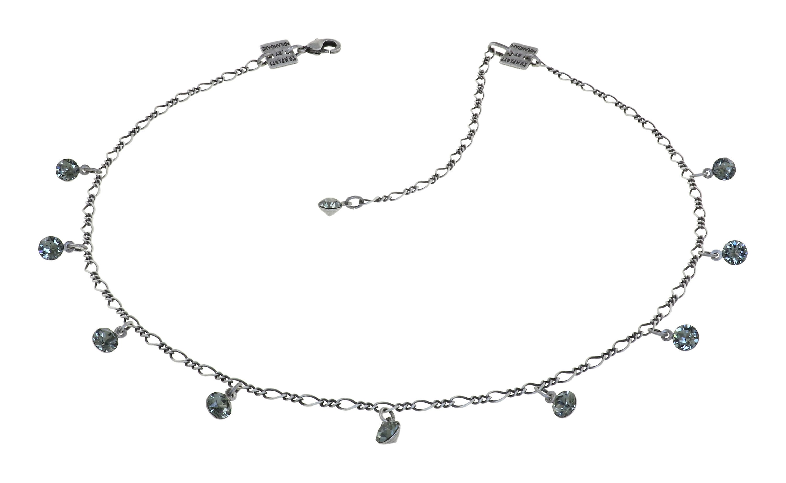 image for Necklace Tutui Collection Grey black diamond SS 24