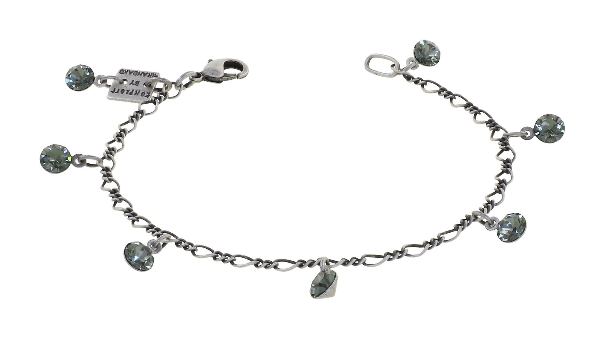 image for Bracelet Tutui Collection Grey black diamond SS 24