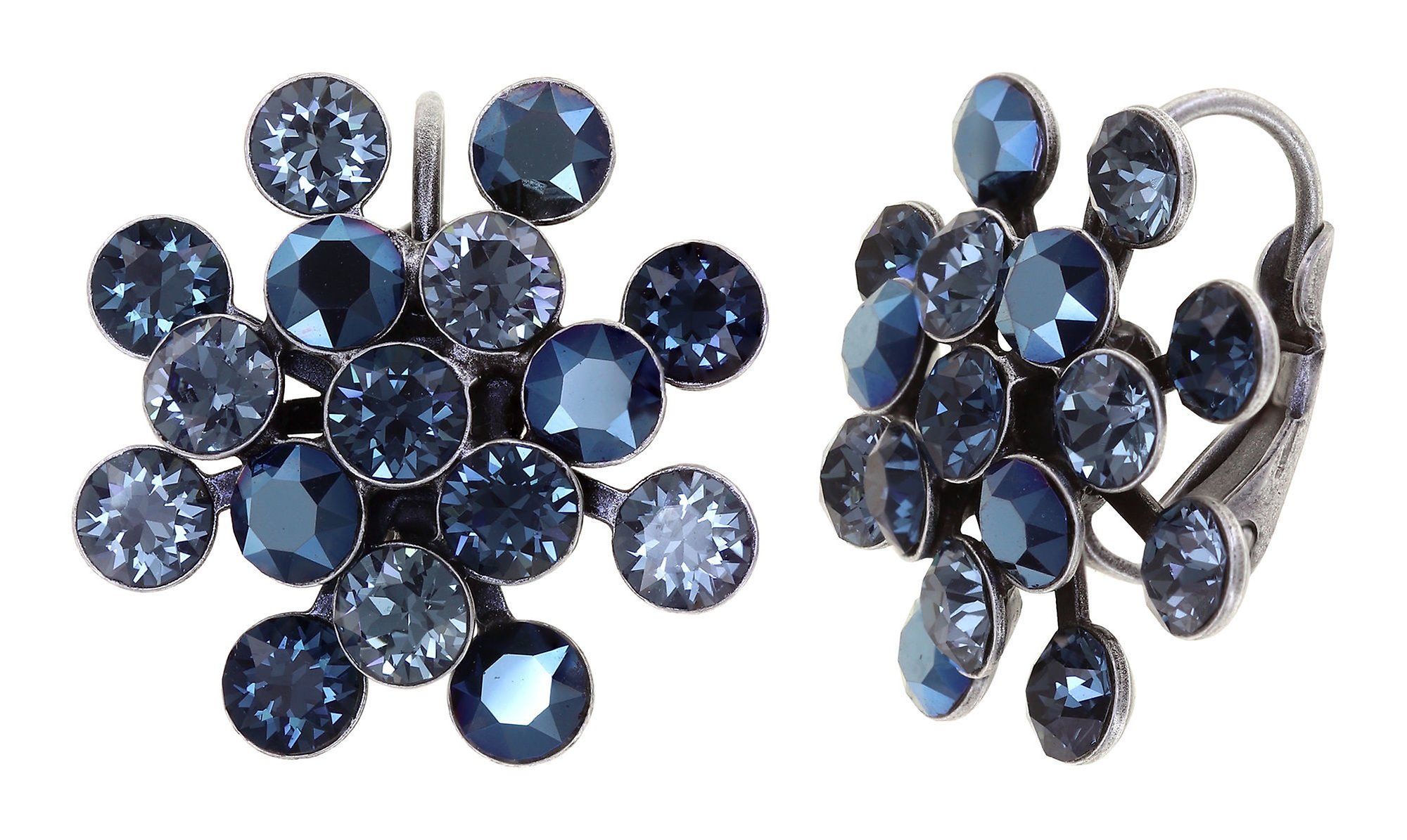 image for Earring Eurowire Magic Fireball Magnetic Blues Blue Classic Size (21mm Ø)
