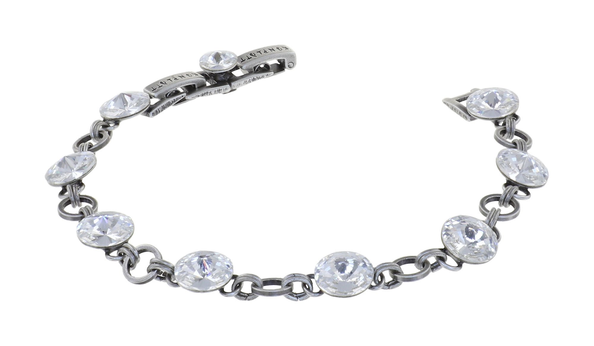 Bild für Armband Rivoli Weiß Kristall 