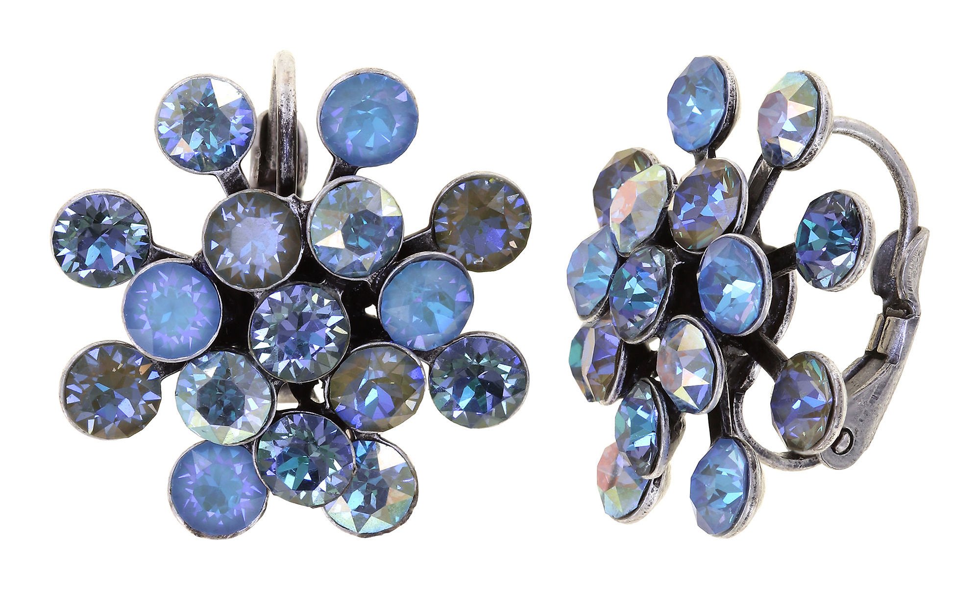 image pour Boucles d'oreilles Eurowire Magic Fireball Ciel Nuageux Blue Classic Size (21mm Ø)