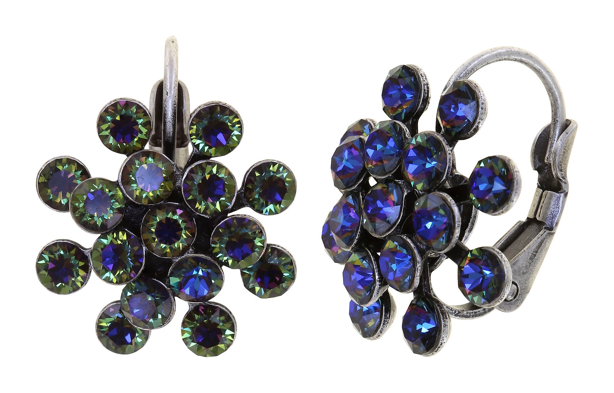 image for Earring eurowire Magic Fireball Evening Sky green/lila mini