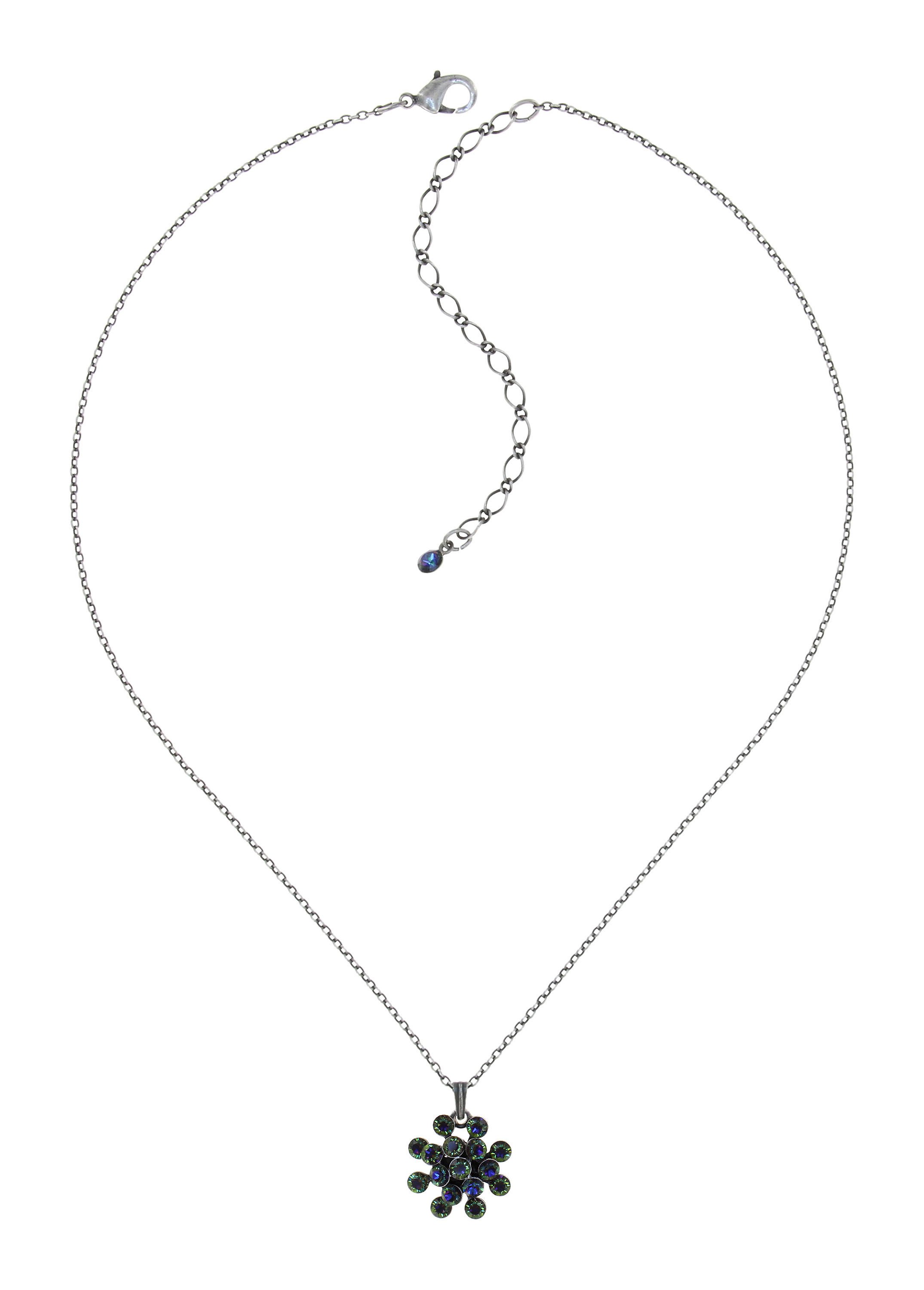 Bild für Halskette mit Anh&auml;nger Magic Fireball Abendhimmel Grün / lila mini