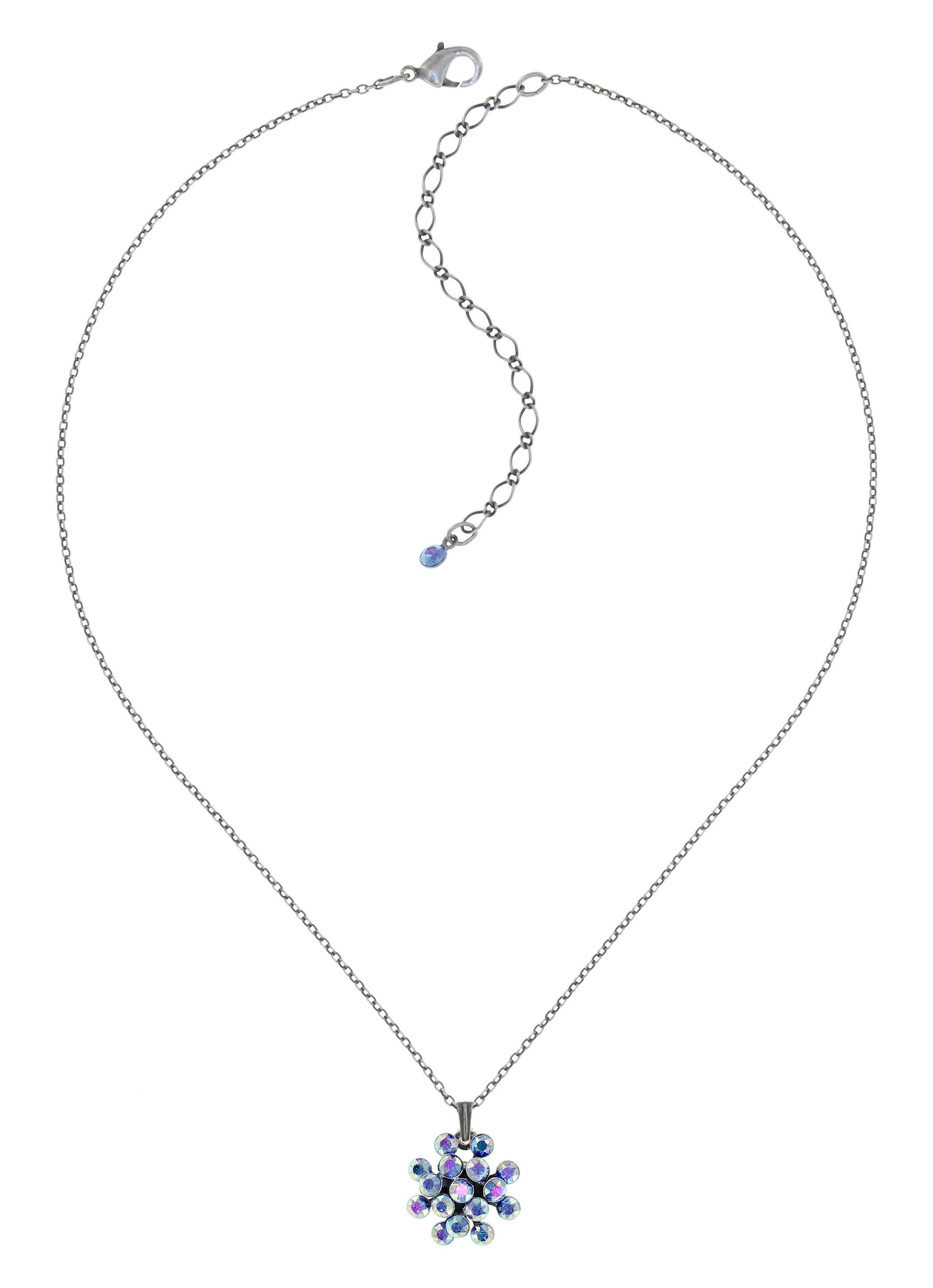 image pour Collier pendant Magic Fireball Aurore Boréale blue/lila mini