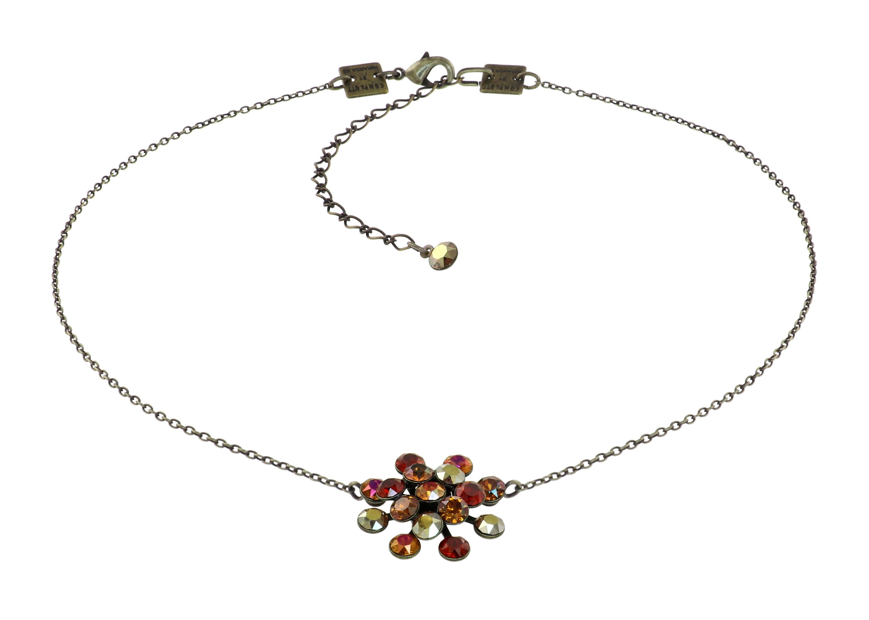 image pour Collier pendant Magic Fireball Amour Ambre Reddish Brown Classic Size (21mm Ø)