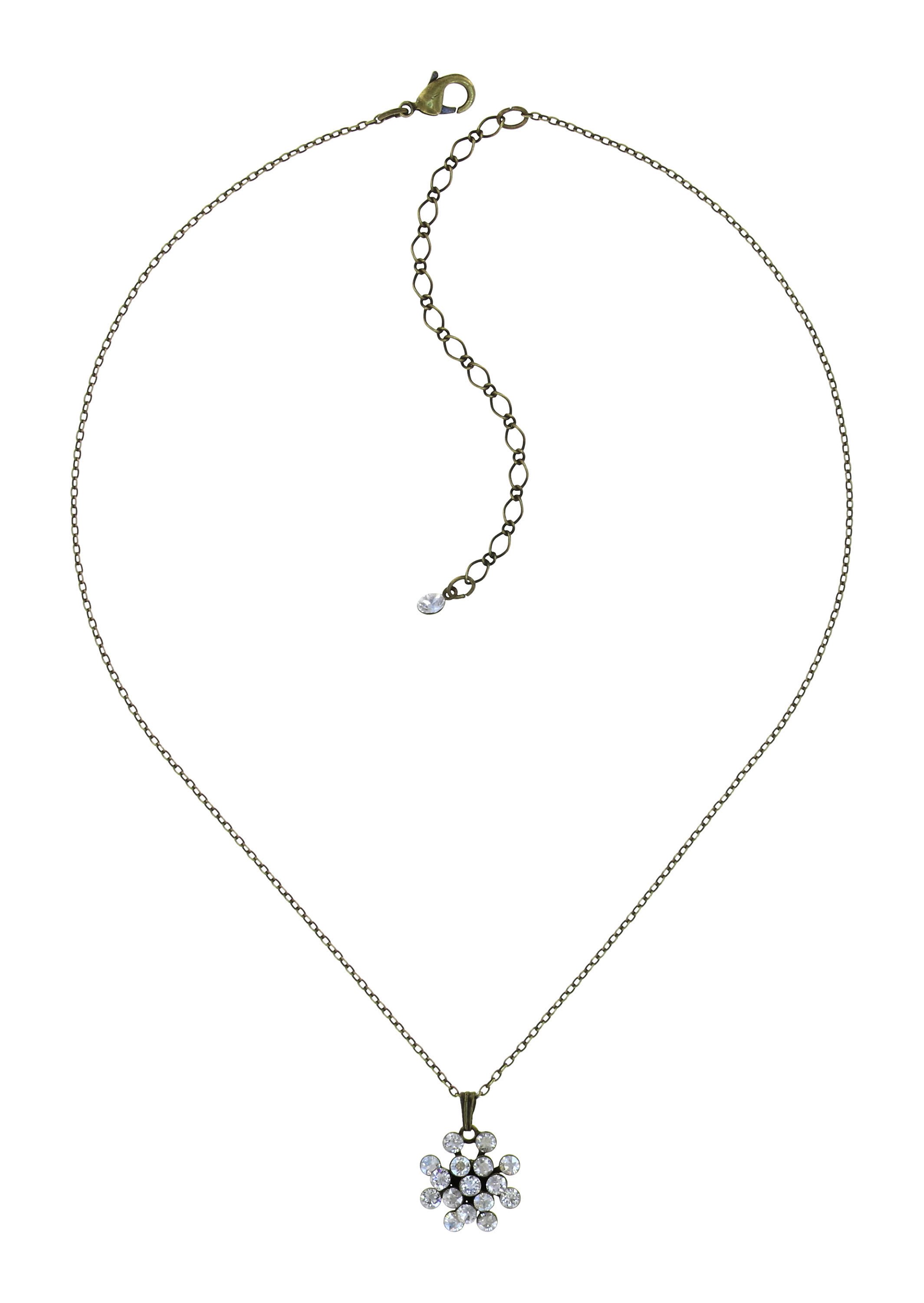 image for Necklace Pendant Magic Fireball Crystalline white mini