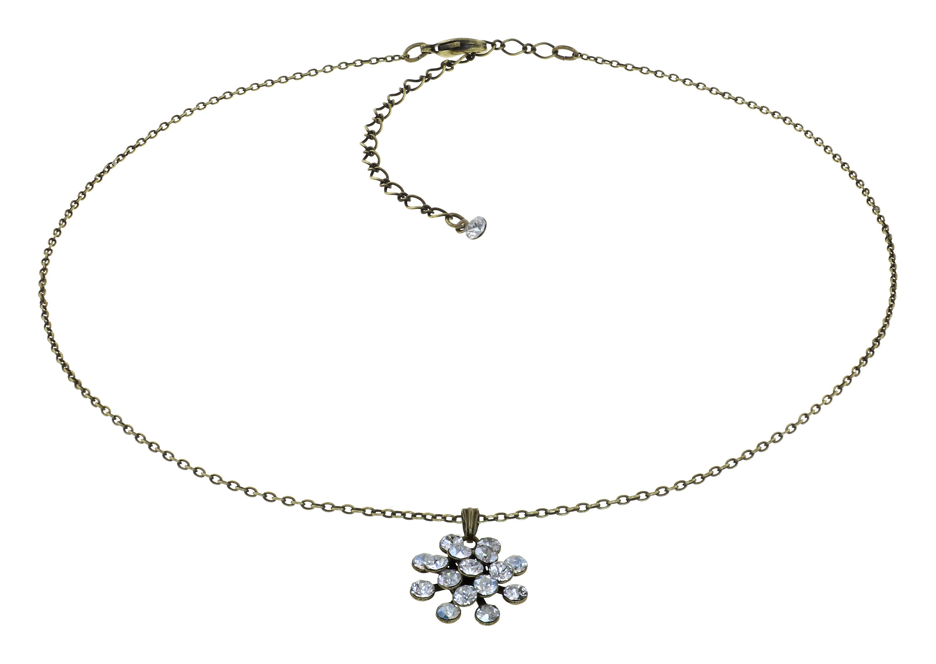 image for Necklace Pendant Magic Fireball Crystalline white mini