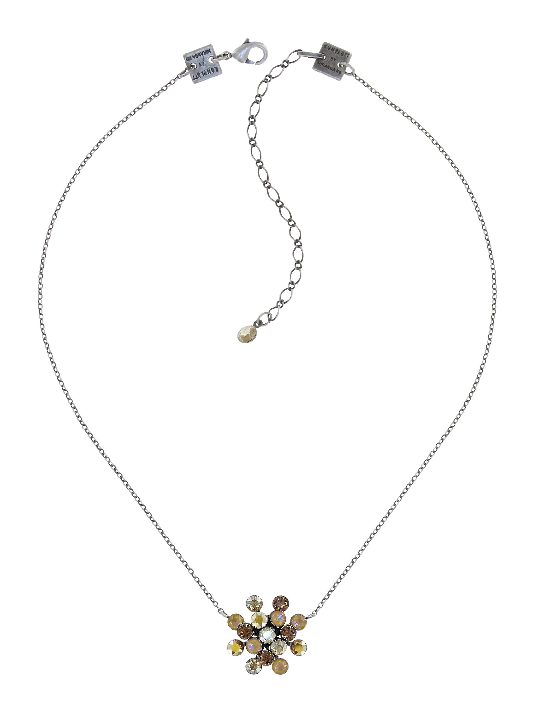 Bild für Halskette mit Anhänger Magic Fireball Sonnenanreiz Braun Classic Size (21mm Ø)