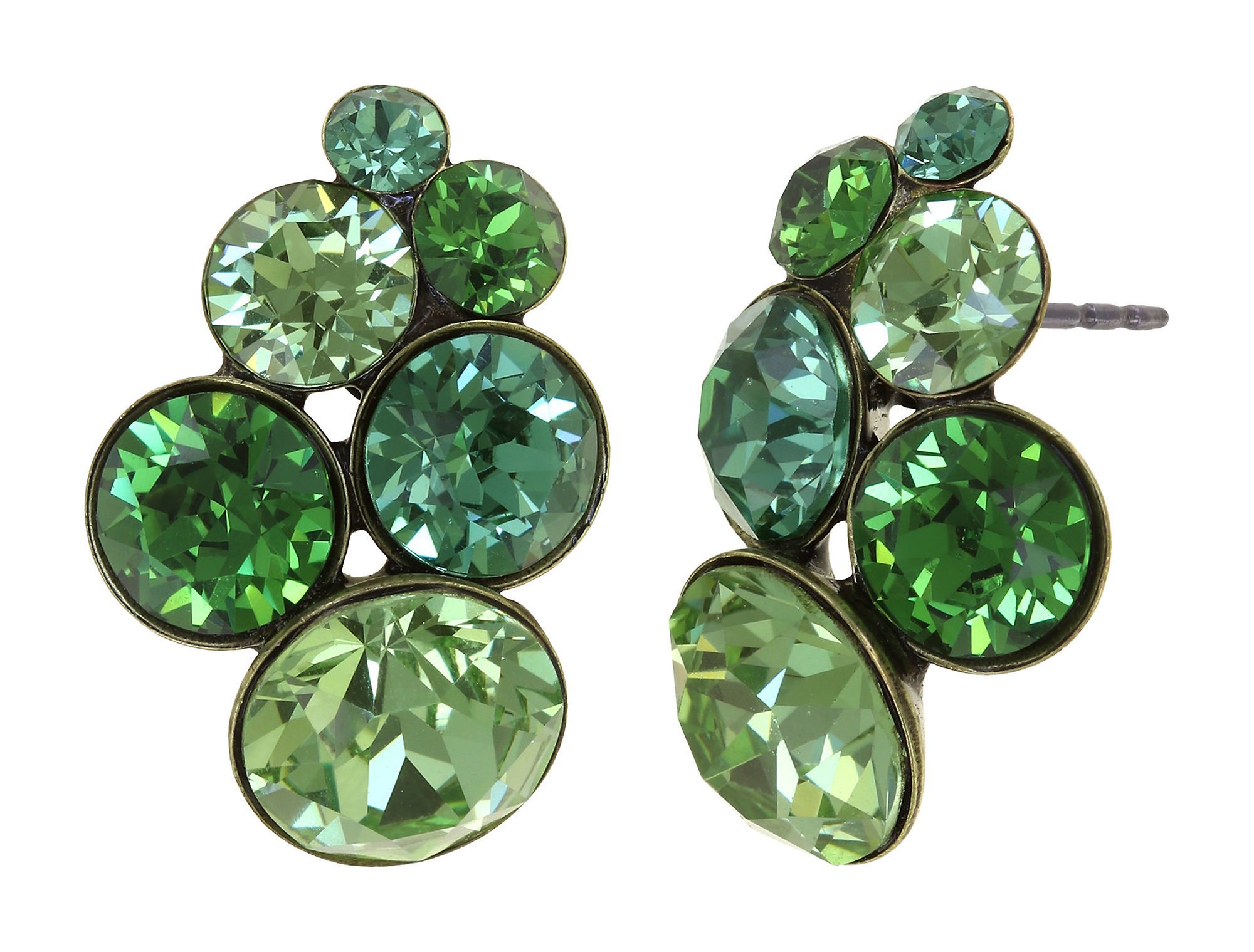image pour Clou d'oreille Petit Glamour Grenouillage Green 