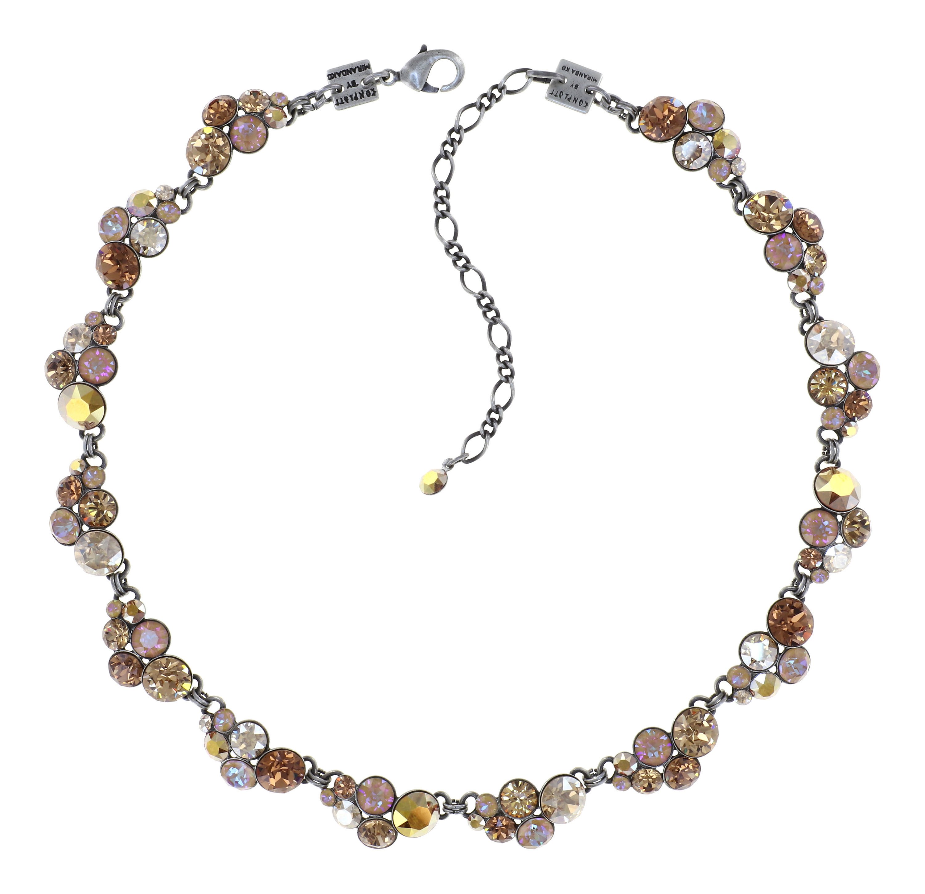 image pour Collier Collier Petit Glamour Baiser De Soleil Brown 