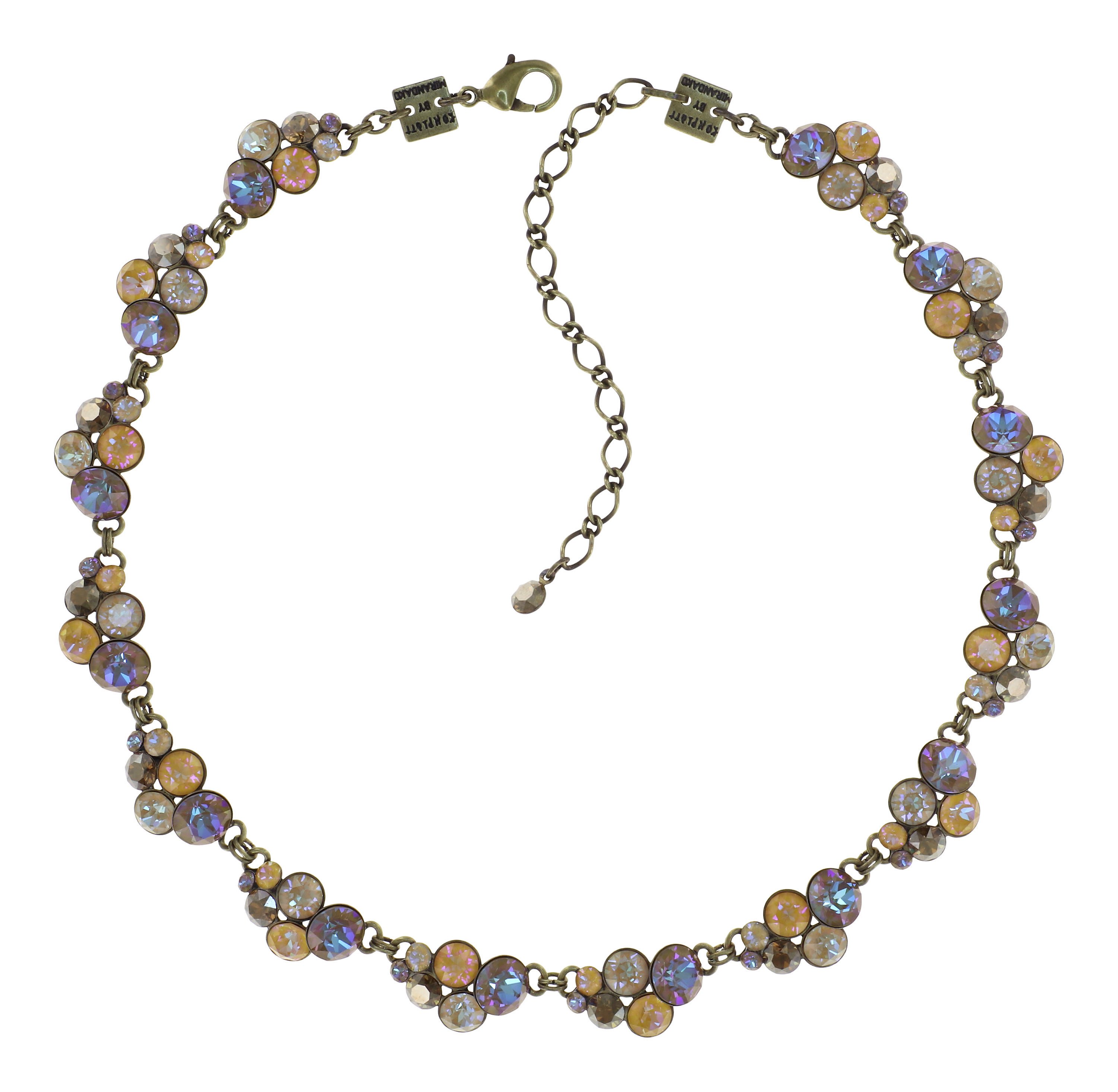 Bild für Halskette Collier Petit Glamour Strand Meer Sonne Blau / braun 