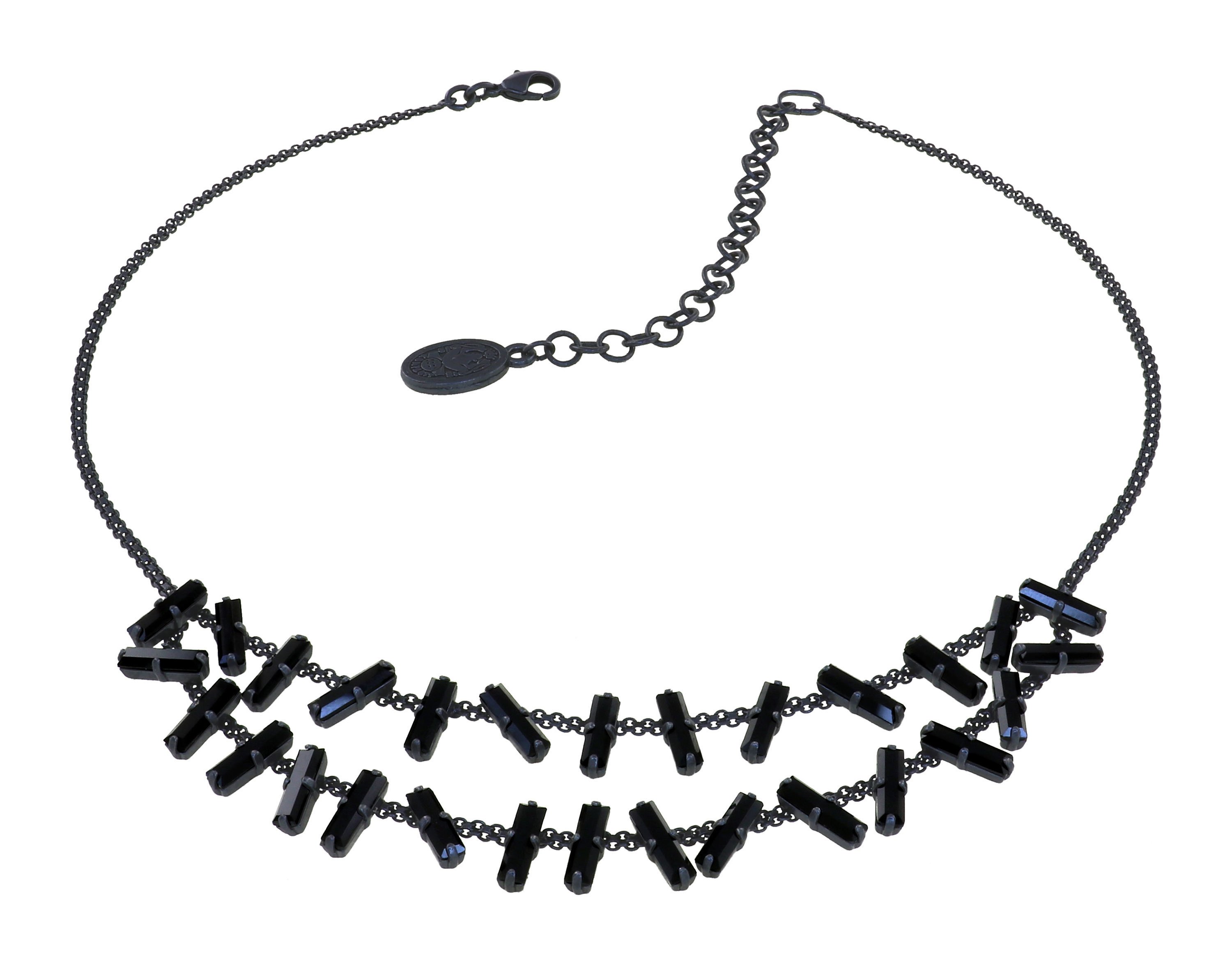 image pour Collier Jumping Baguette Noir Profond Black 