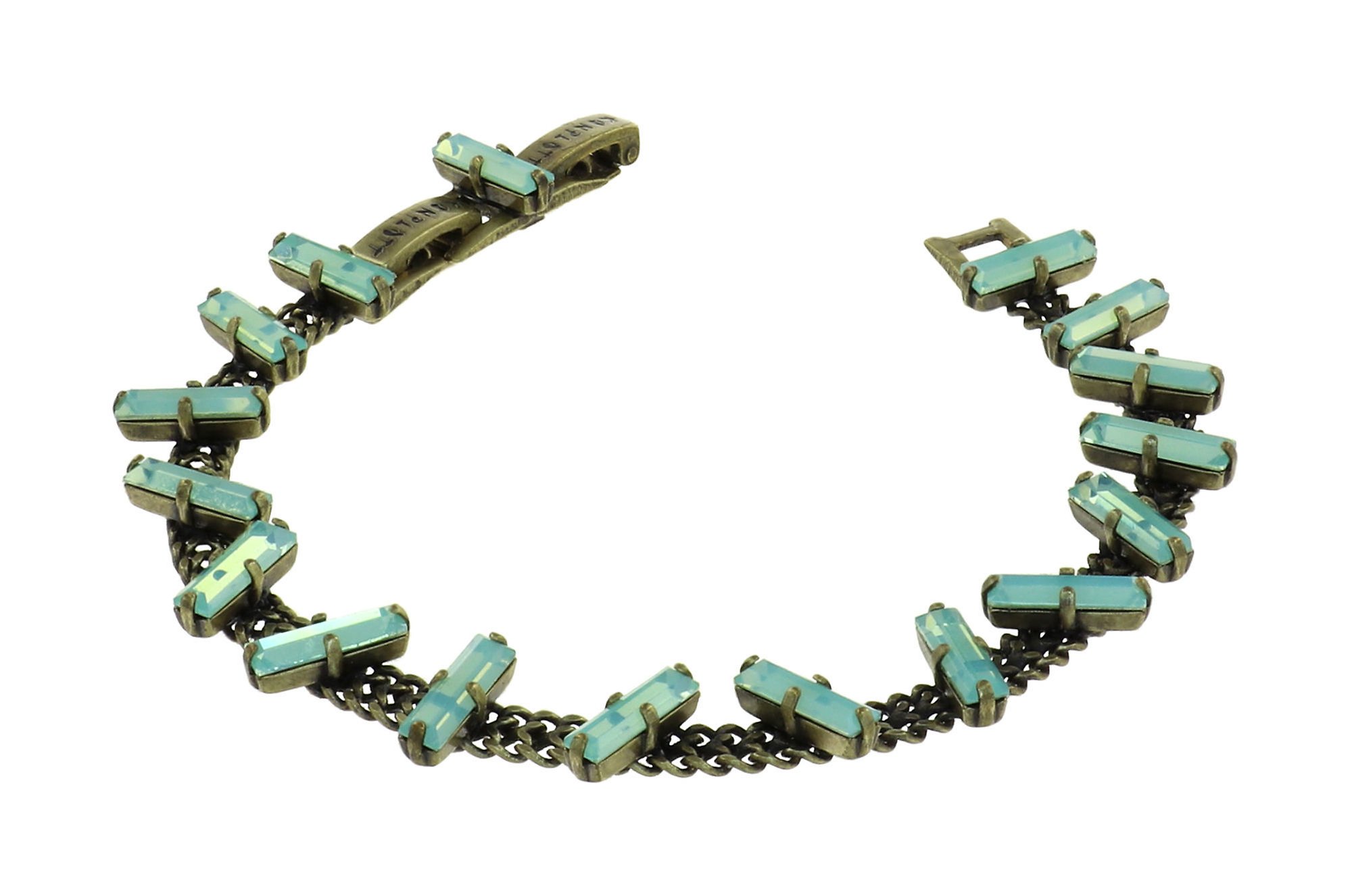 image pour Bracelet Jumping Baguette Vert Opale Green 