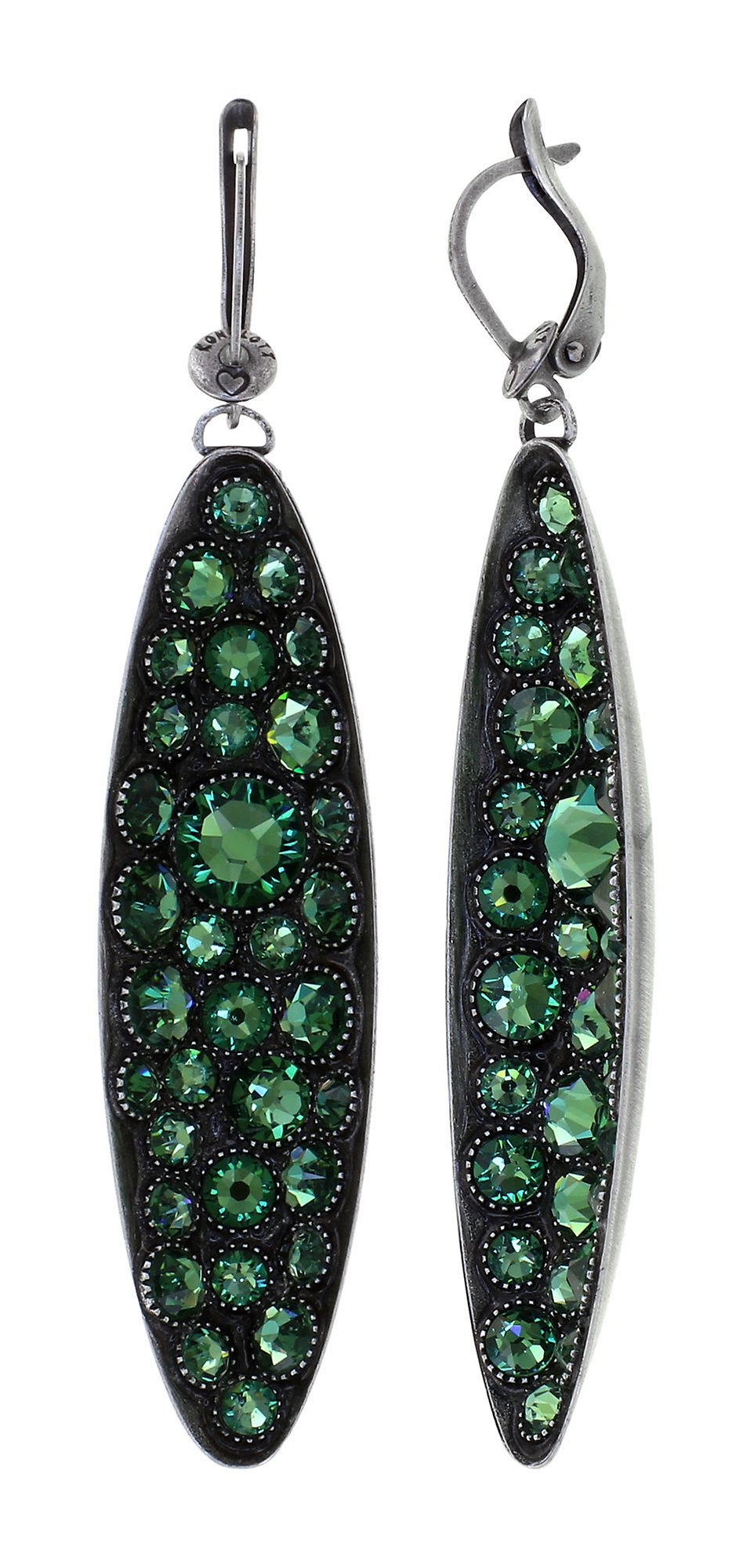 image for Earring Dangling Back To The Future Erenite Green 