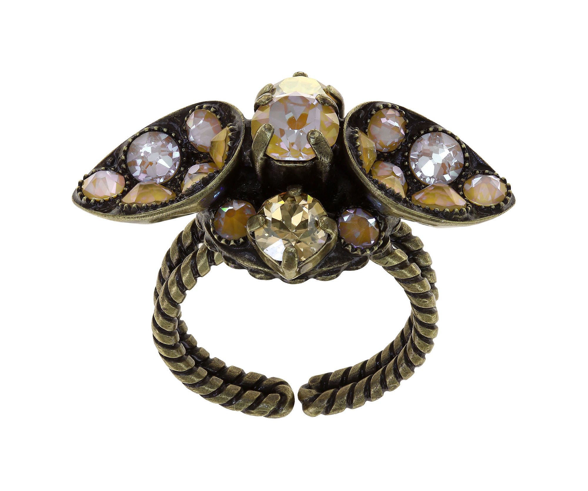 image for Ring Tears of Joy Vanilla Sun Brown size S