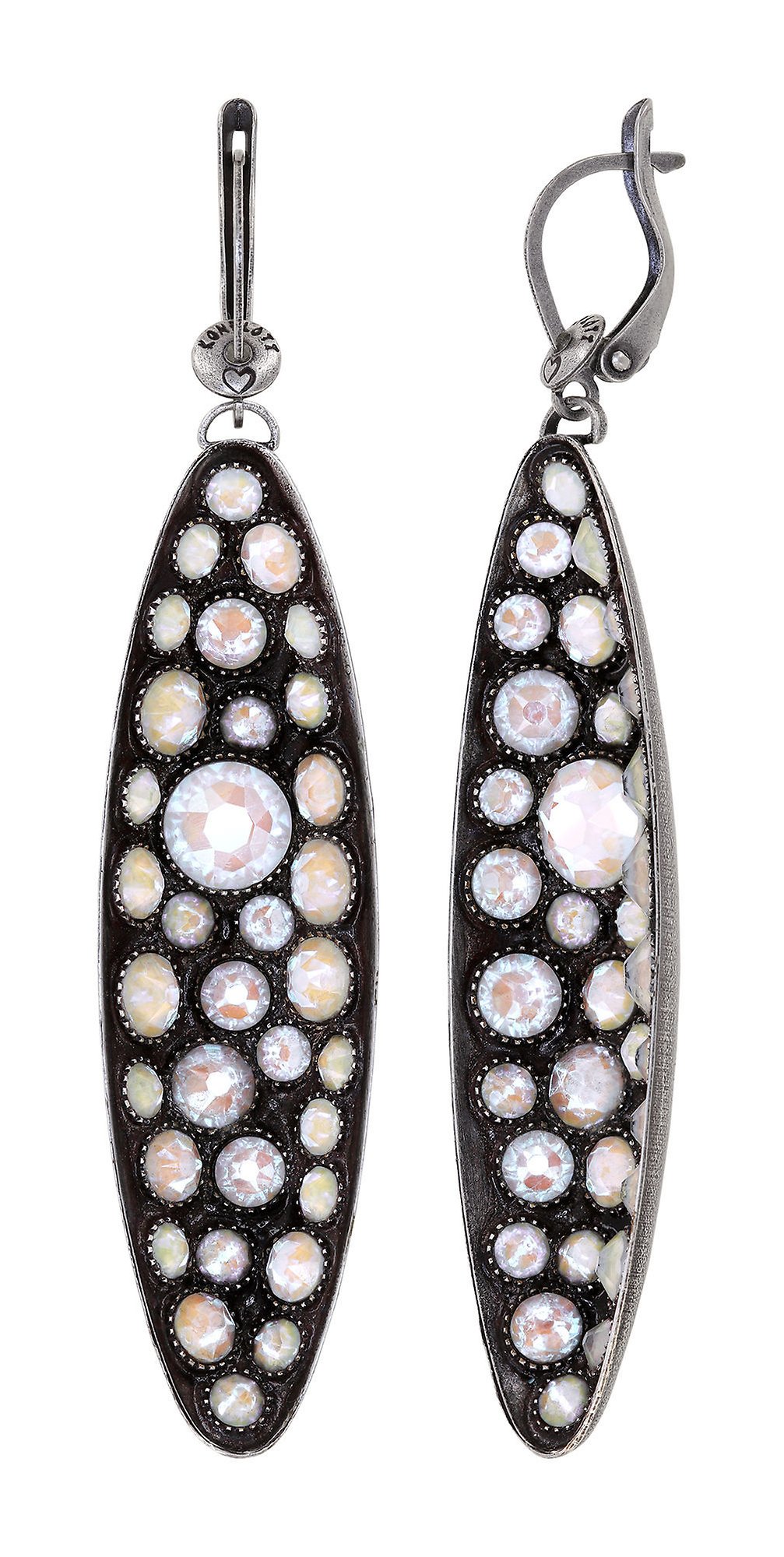 image for Earring Dangling Back To The Future White Shine white 