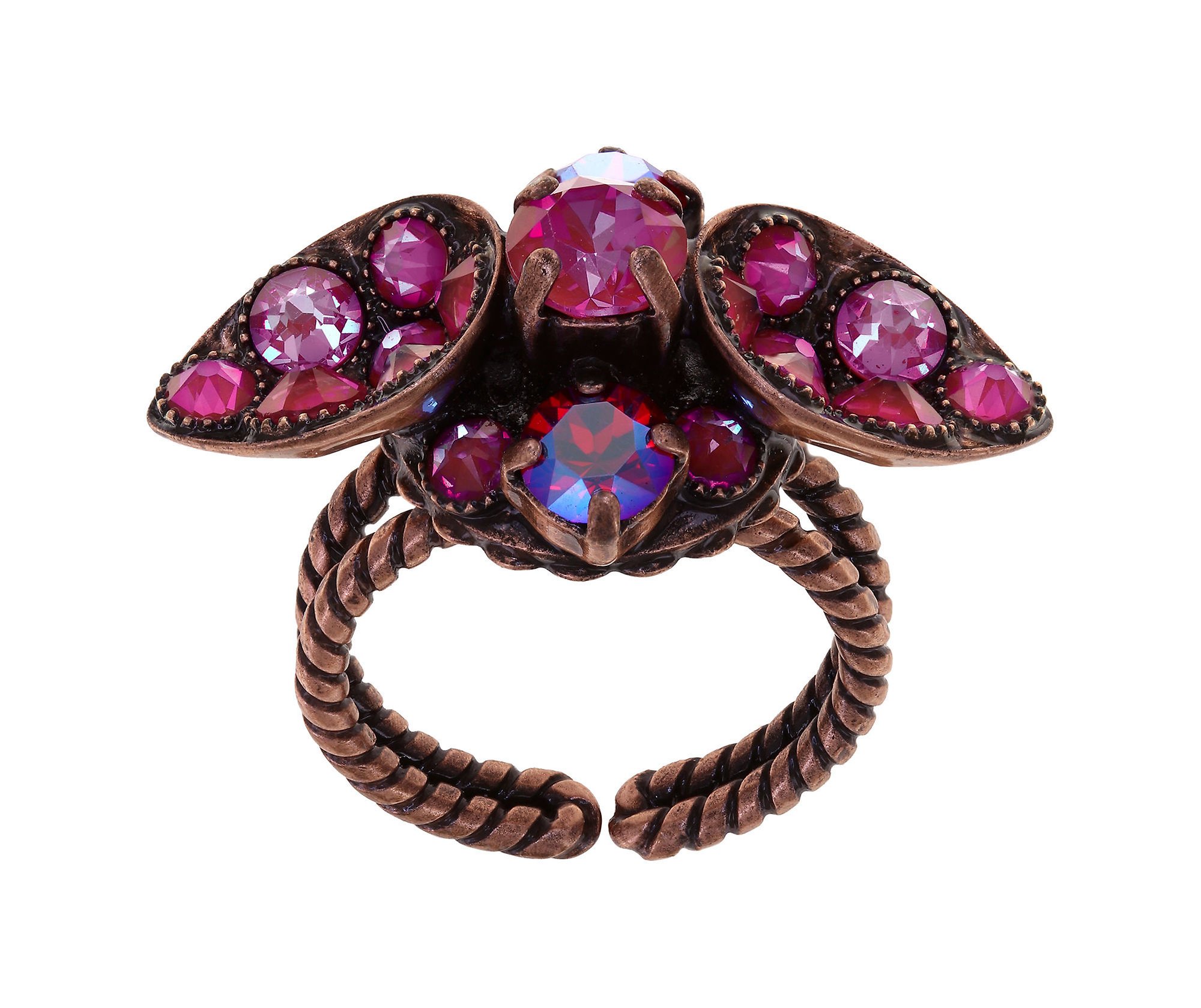 image pour Anneau Tears of Joy Baiser Fraise Red size S