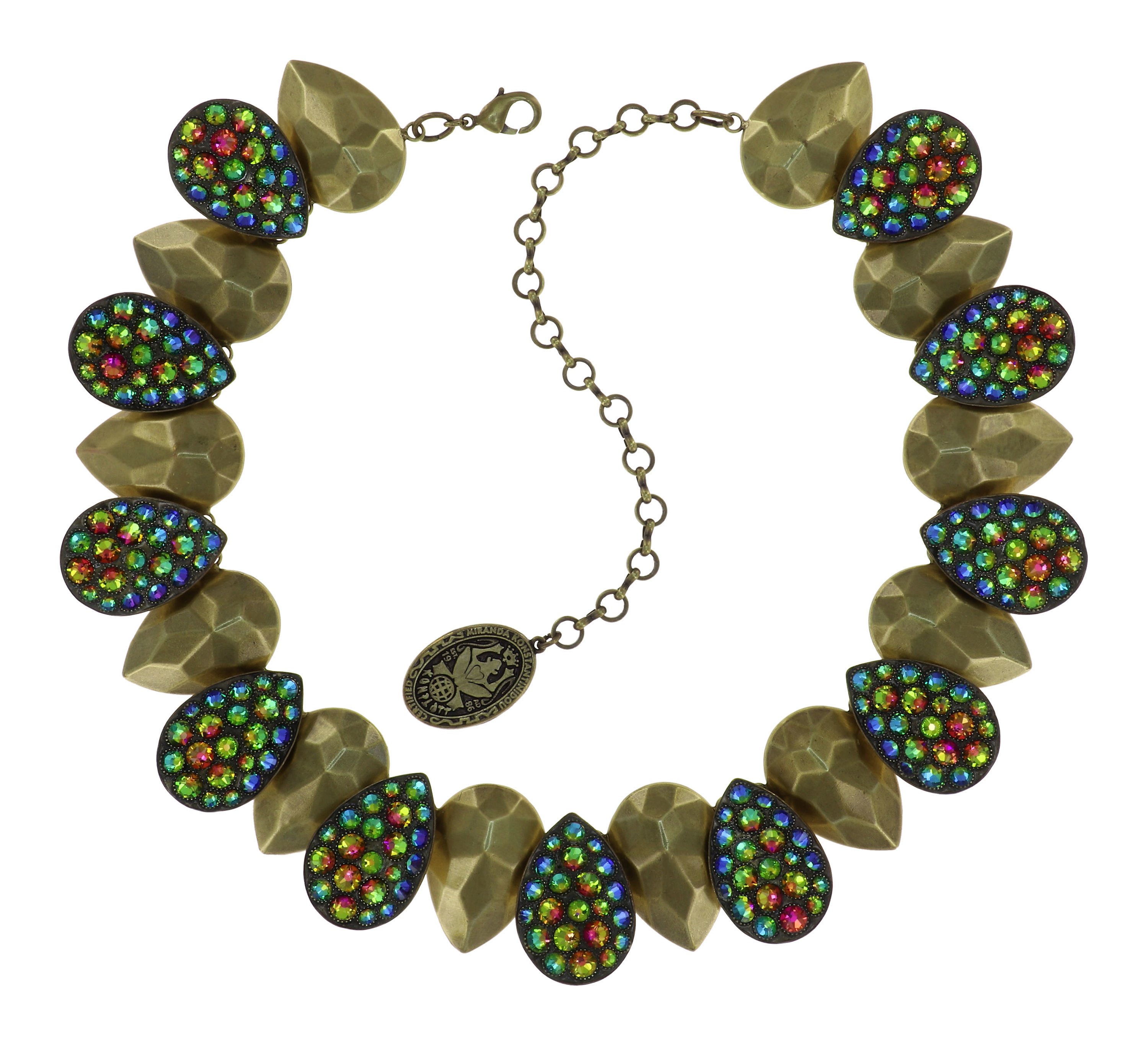 Bild für Halskette Collier Tears of Joy Northern Lights Grün Größe L