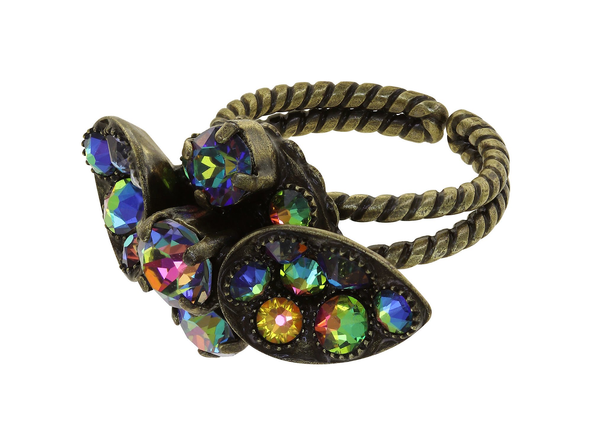 image for Ring Tears of Joy Northern Lights Green size S