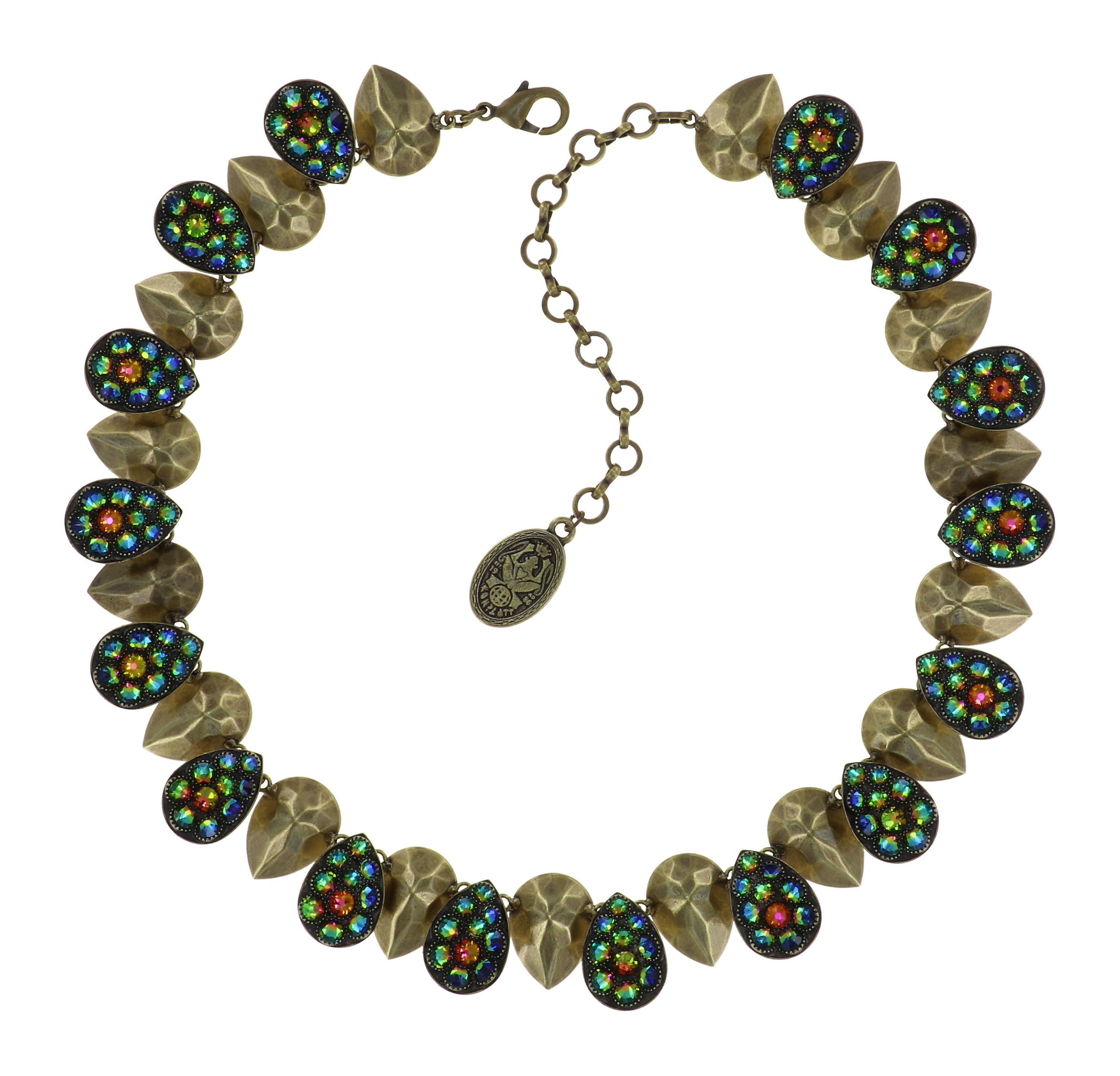 image for Necklace Tears of Joy Northern Lights Green size M