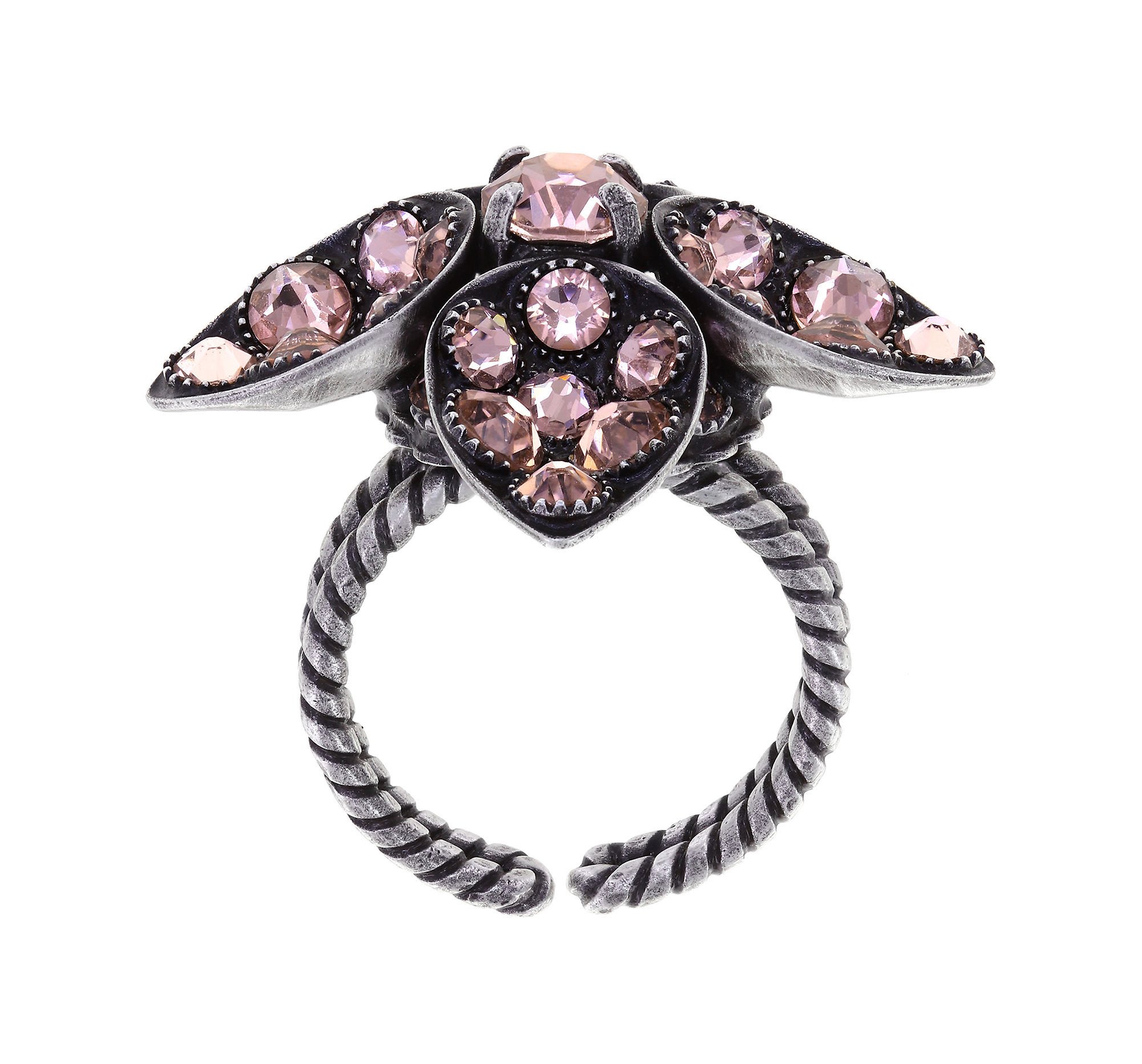 Bild für Ring Tears of Joy Hautglanz Vintage Rosa Größe S