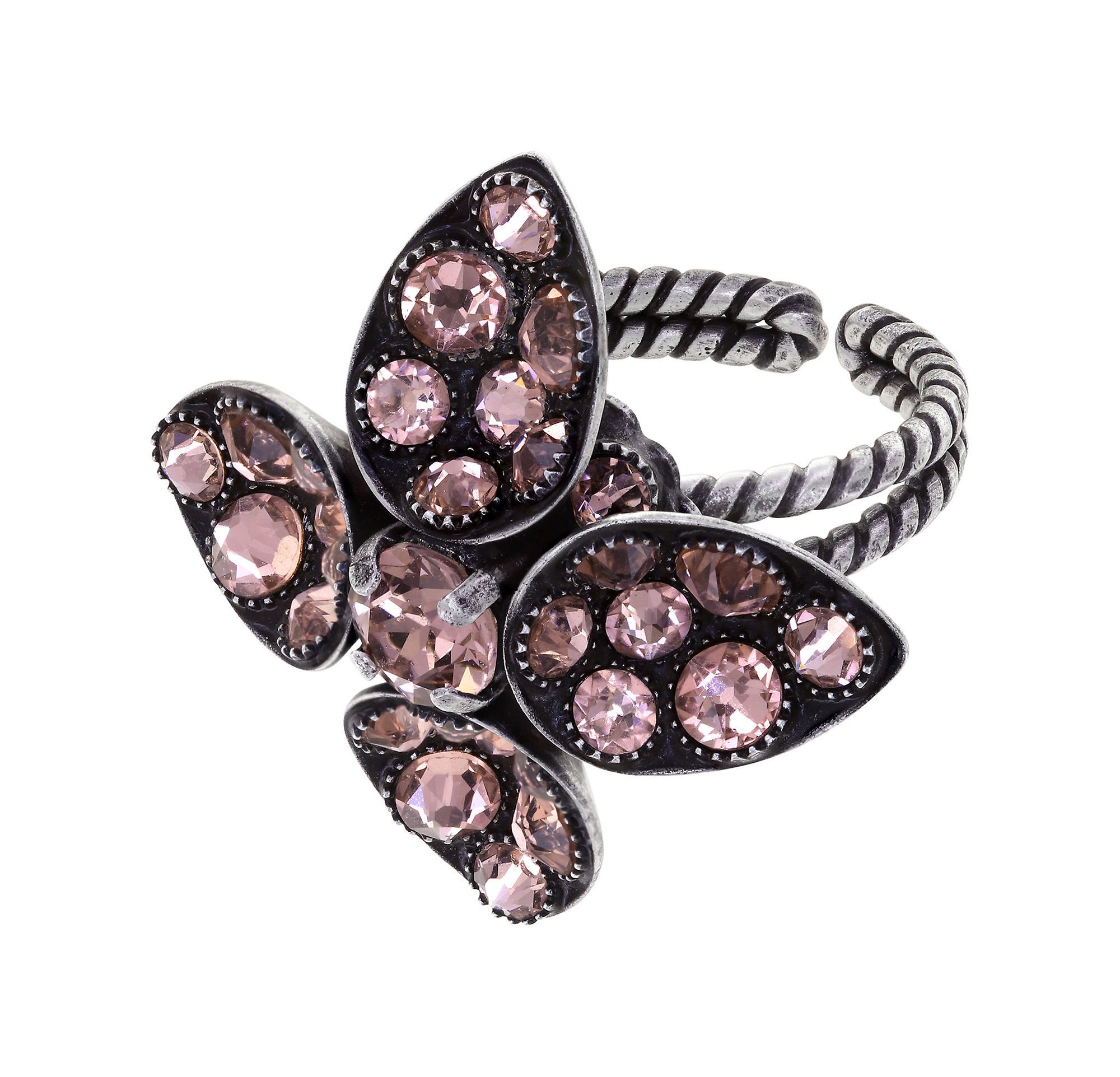 Bild für Ring Tears of Joy Hautglanz Vintage Rosa Größe S