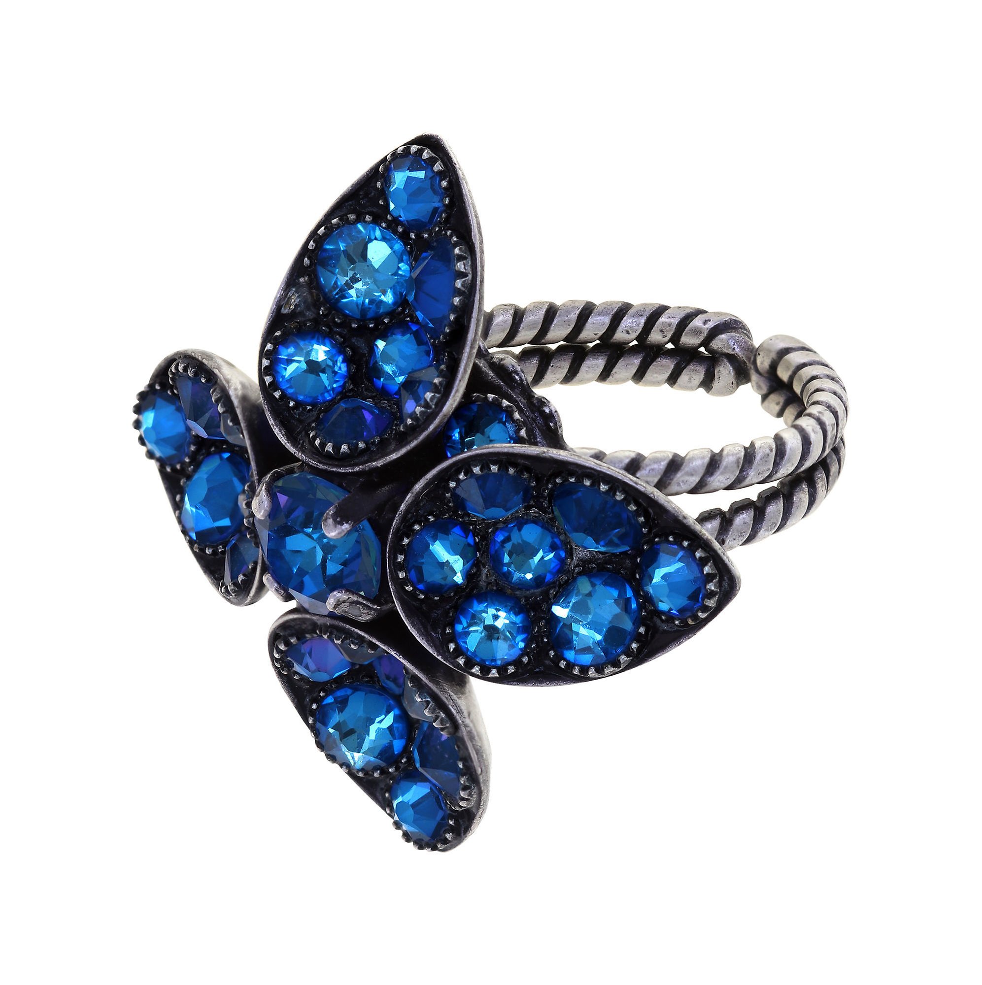 image for Ring Tears of Joy Blue Lagoon Blue size S