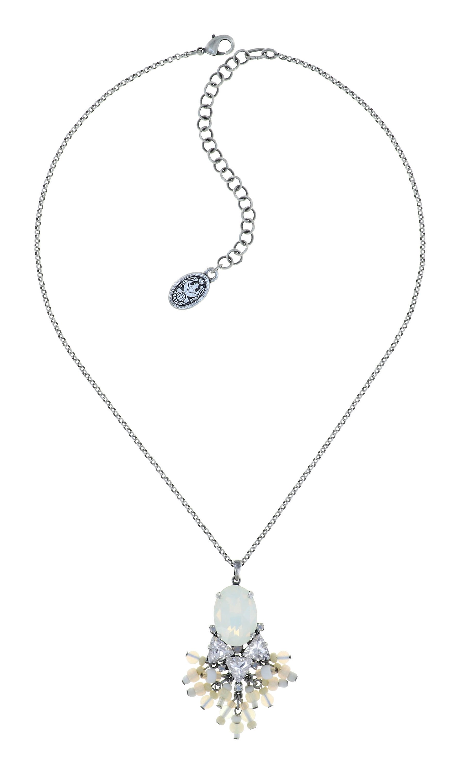 image for Necklace pendant Hippie Vanilla White white 