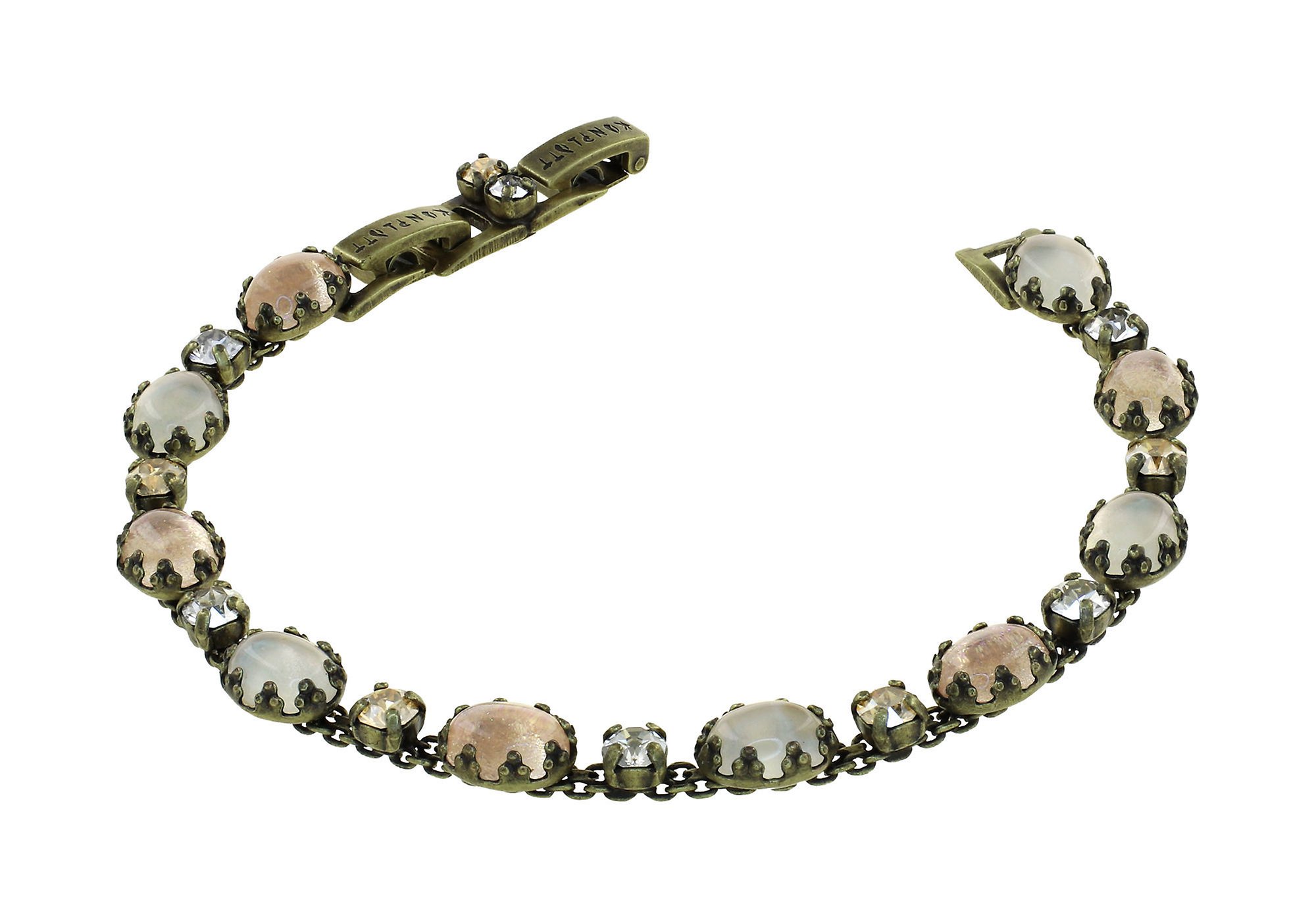 Bild für Armband Mary Queen of Scots Champagner Weiß / beige 