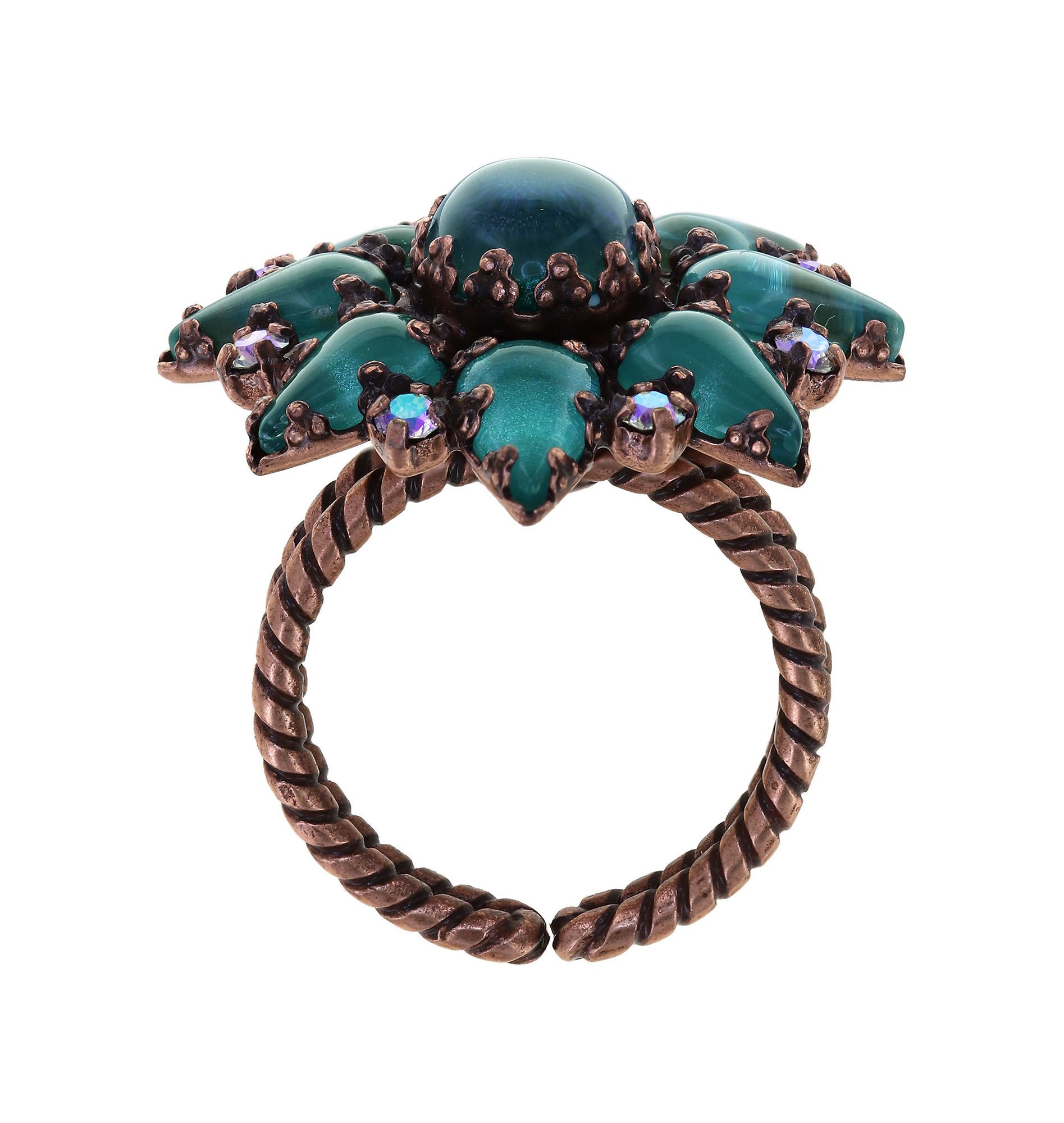 Bild für Ring Mary Queen of Scots Blaue Flamme Blau 