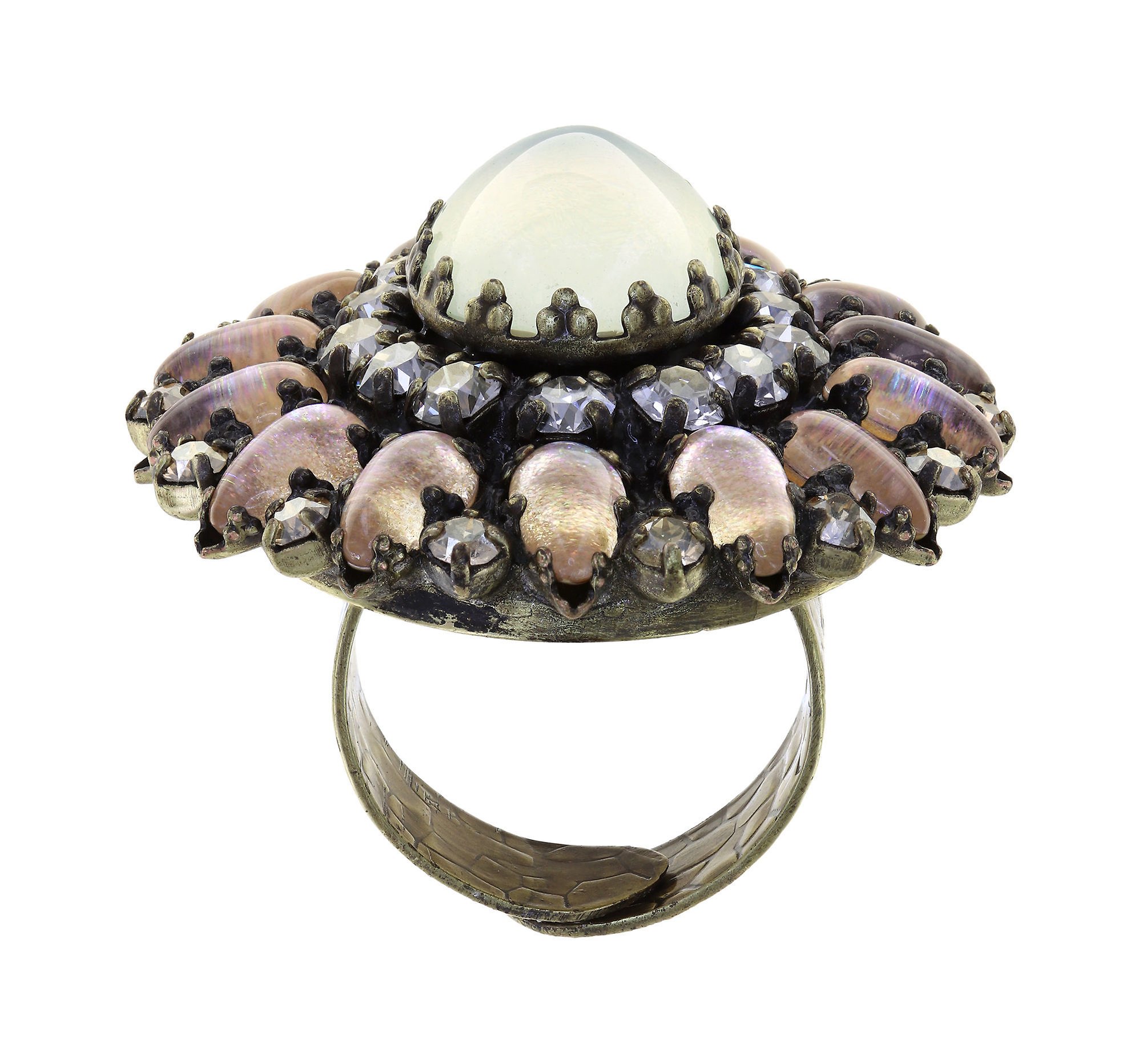image for Ring Mary Queen of Scots Champagne white/beige 