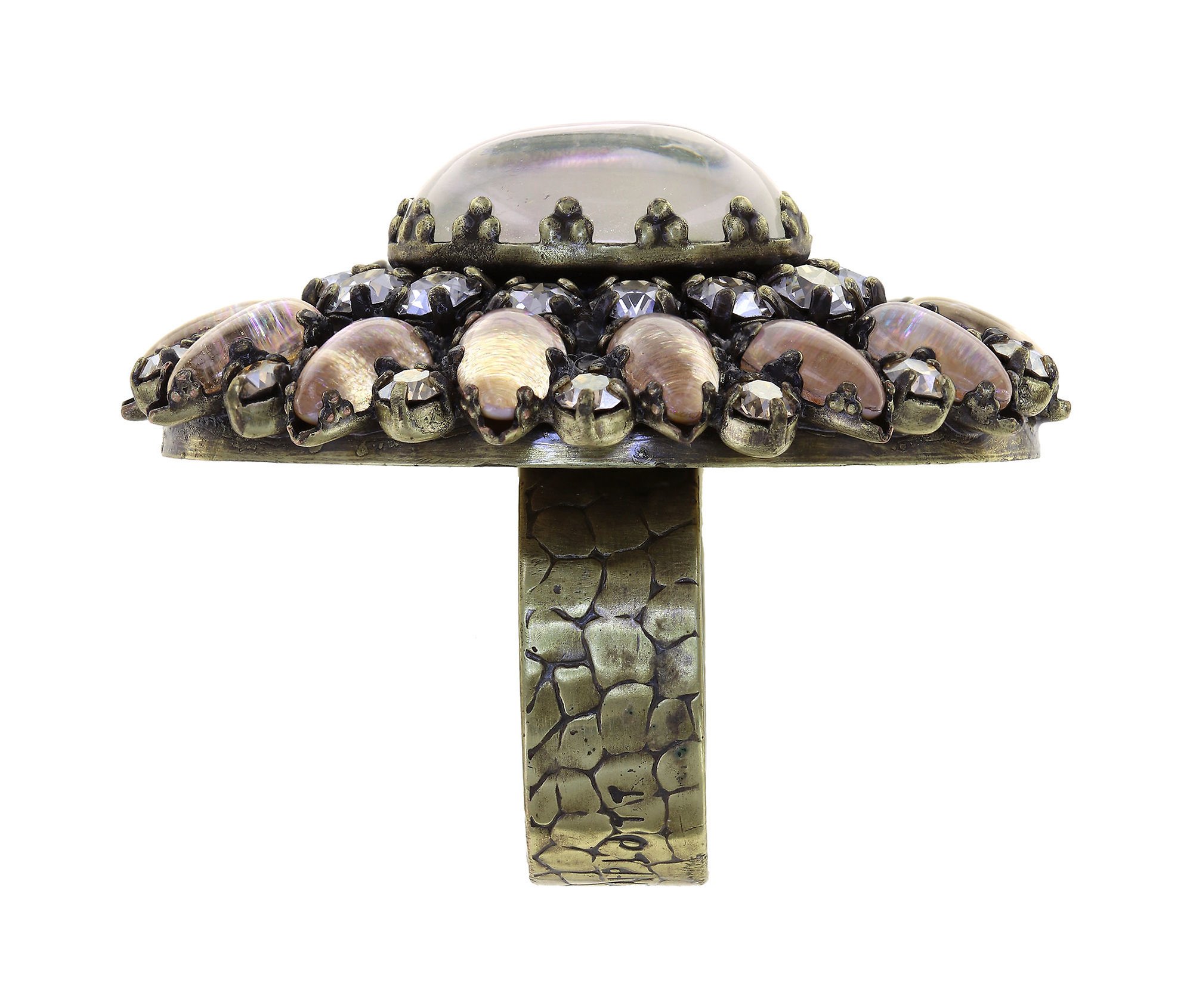 Bild für Ring Mary Queen of Scots Champagner Weiß / beige 