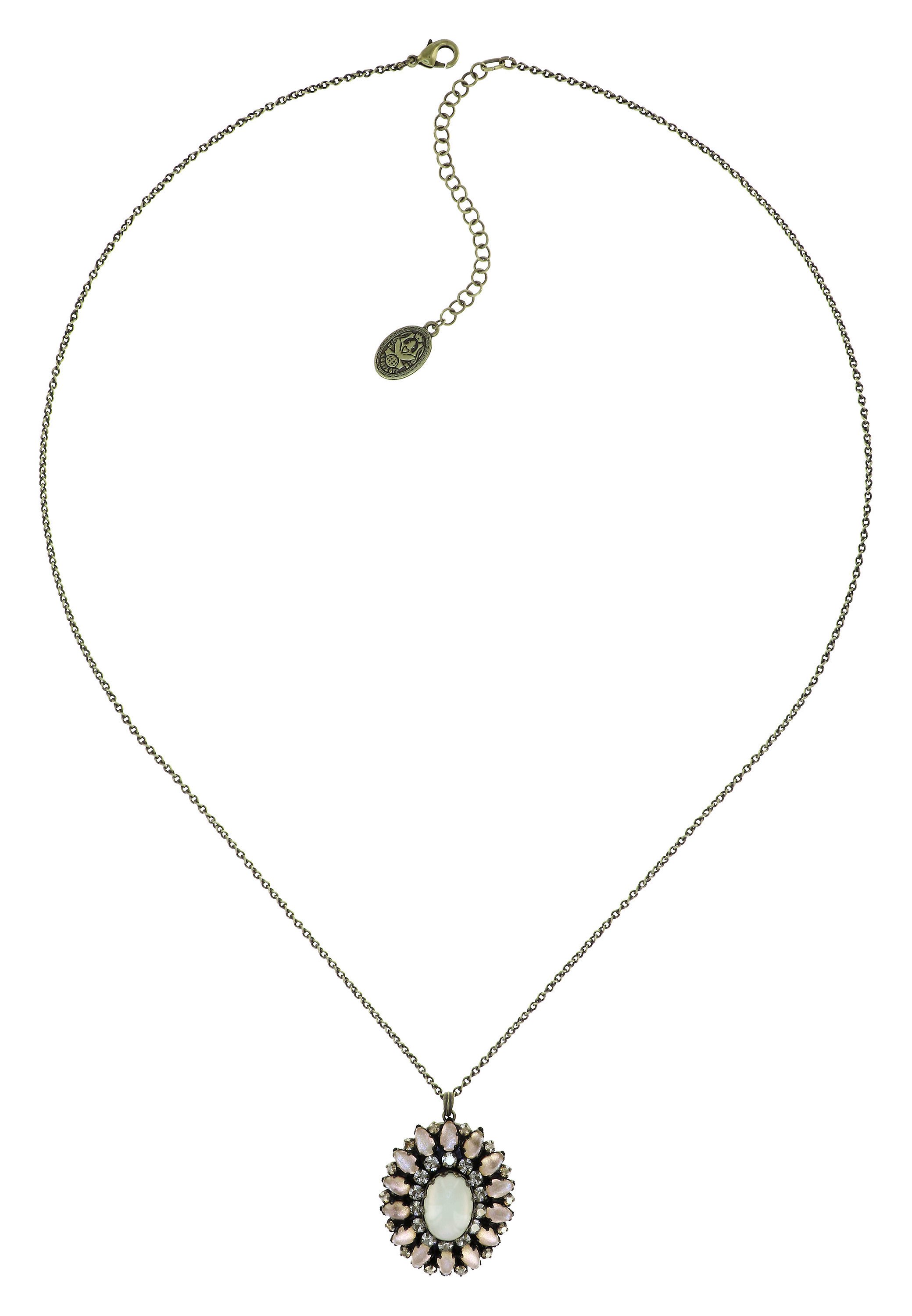 image for Necklace Pendant (Long) Mary Queen of Scots Champagne white/beige 