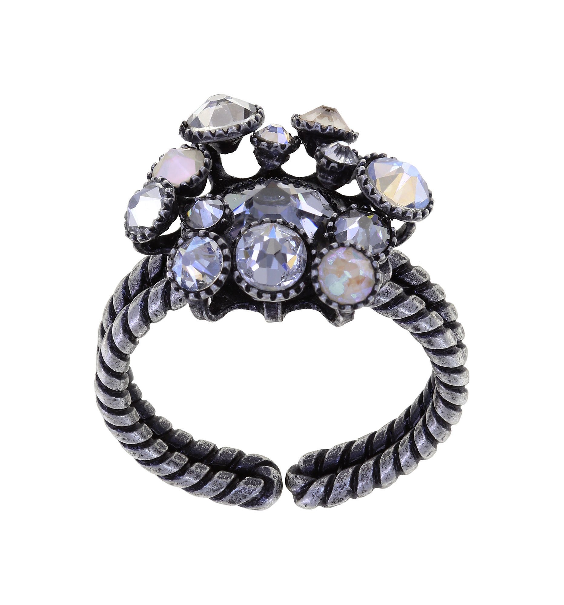 image for Ring Alien Caviar Crystal Clear white 