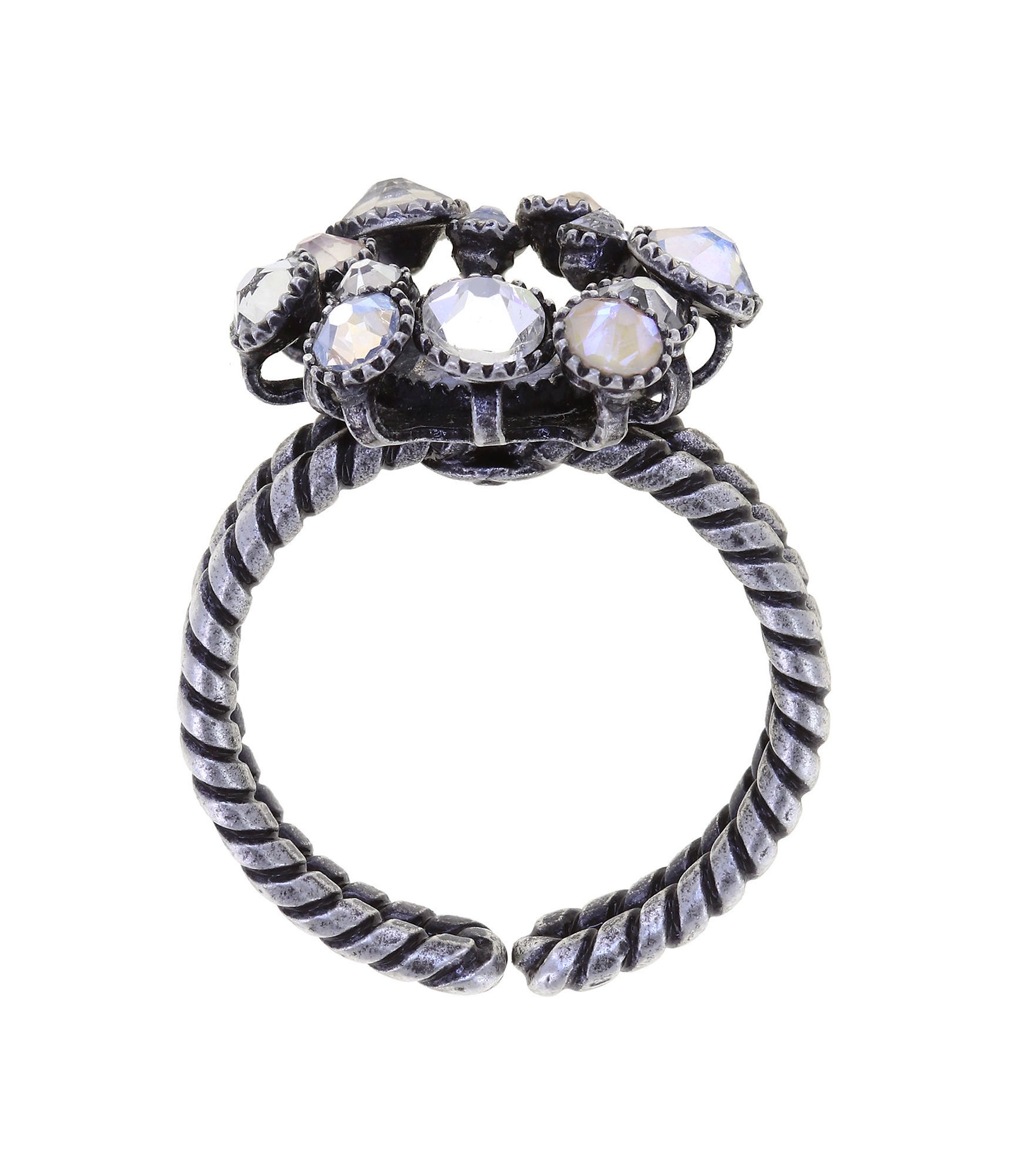 image for Ring Alien Caviar Crystal Clear white 