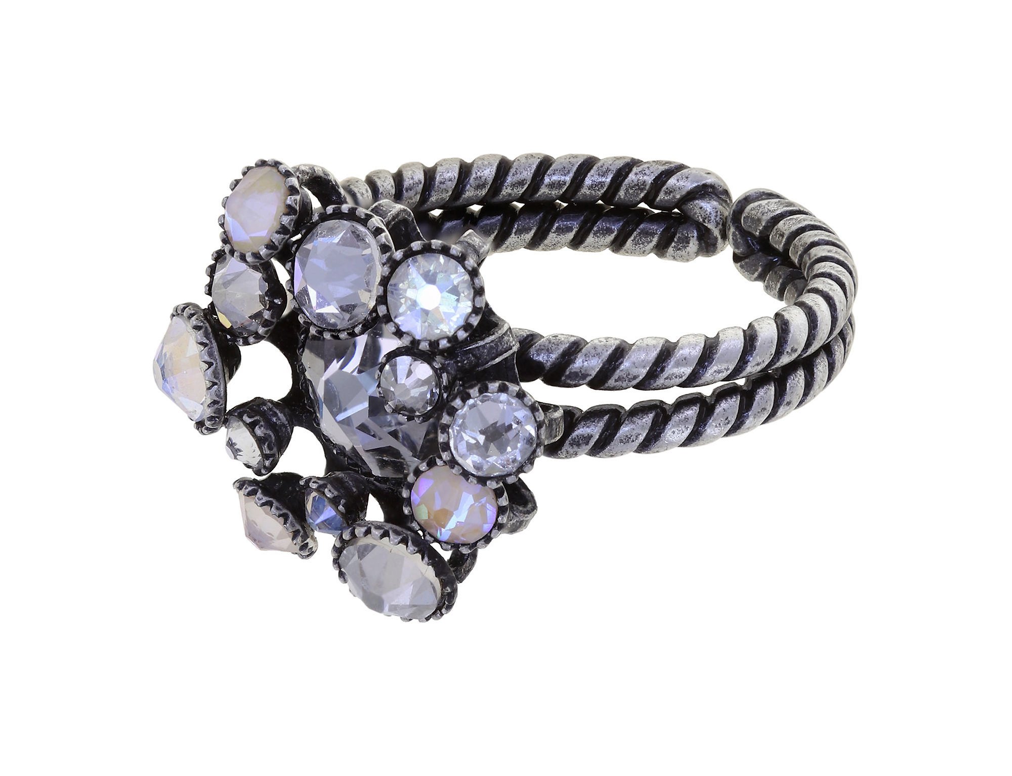 image for Ring Alien Caviar Crystal Clear white 