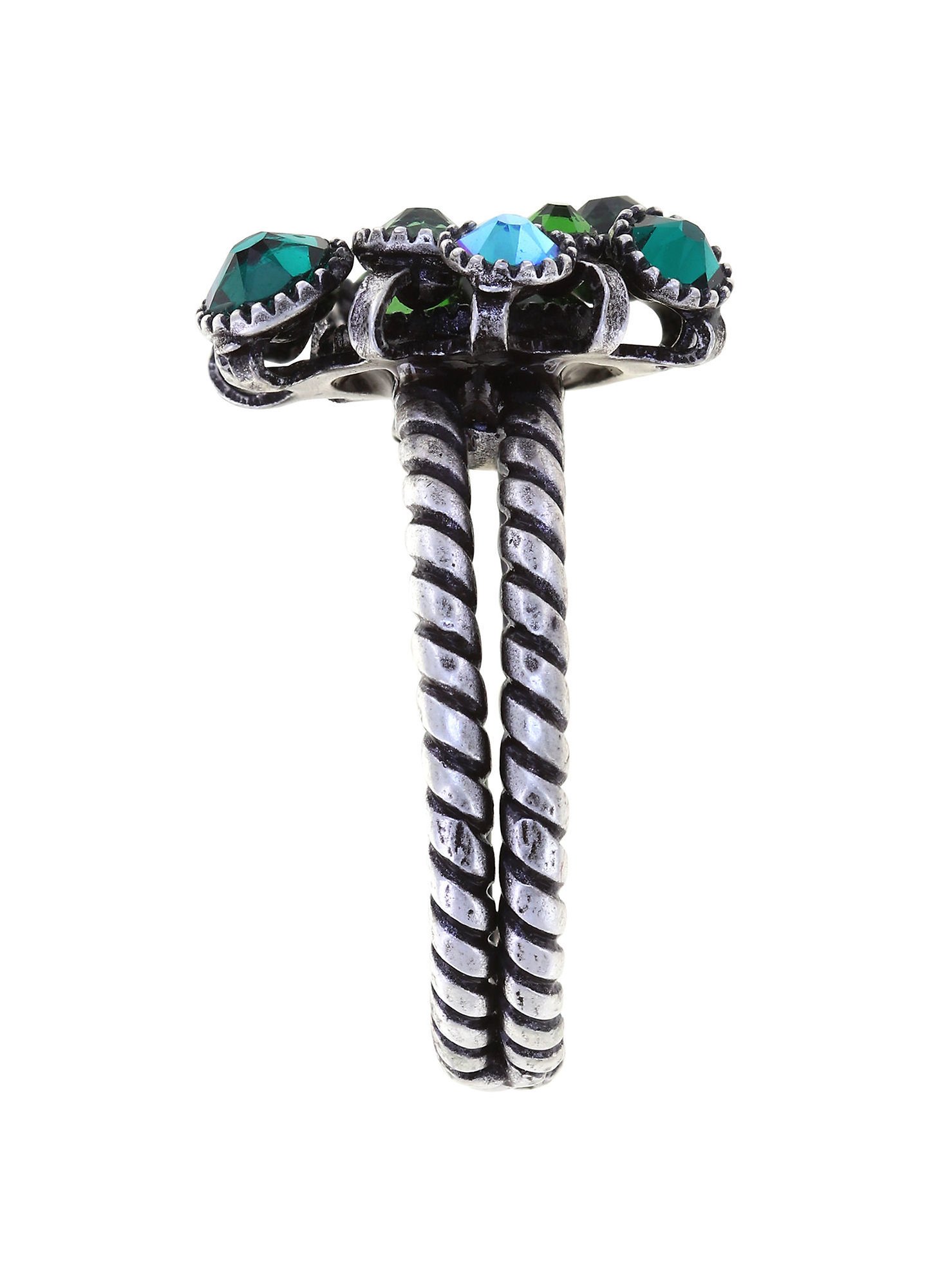 image for Ring Alien Caviar Emerald Greens Green 