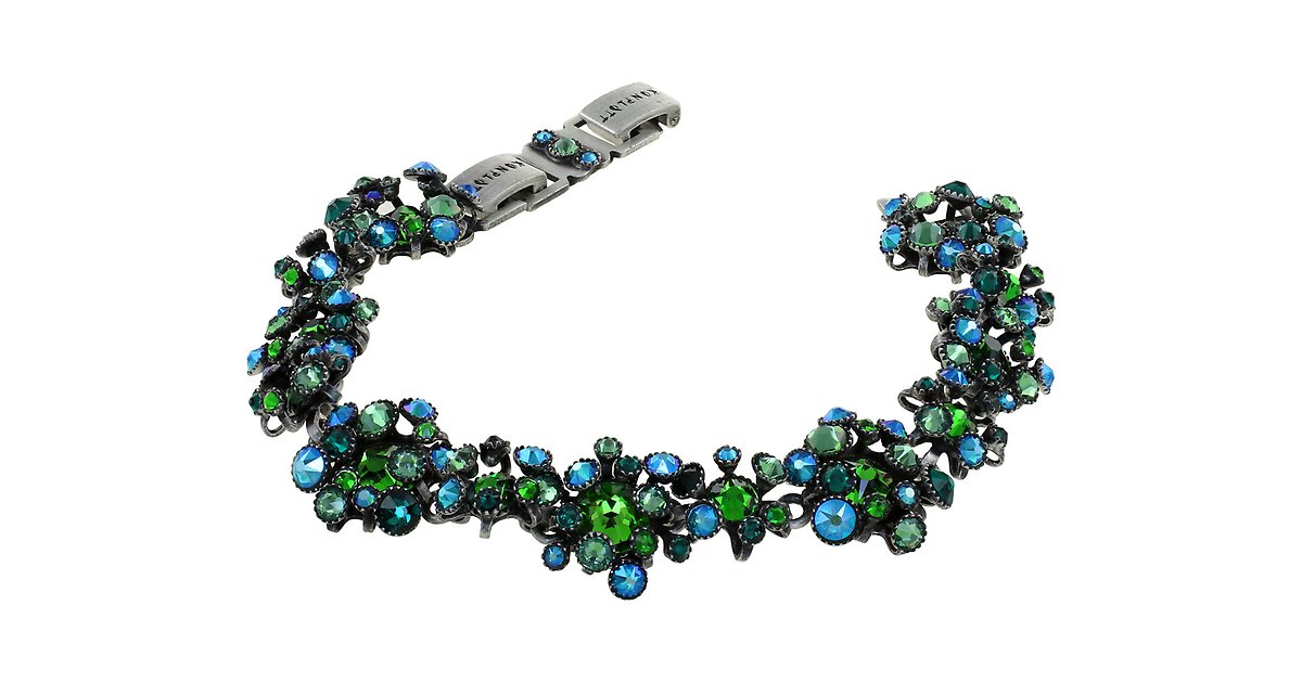 KONPLOTT / Bracelet Alien Caviar Emerald Greens Green