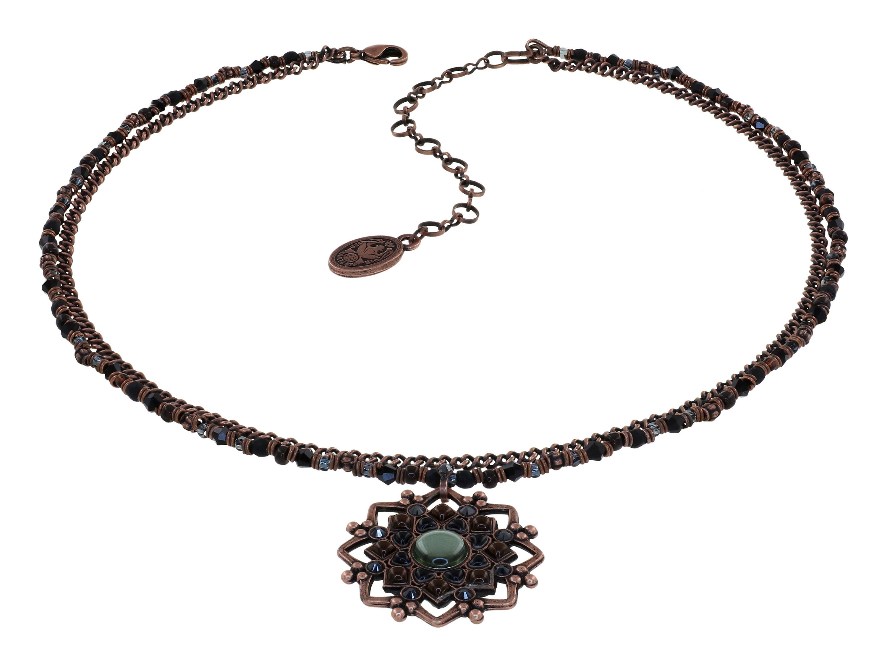 image for Necklace Mandala Black  medium
